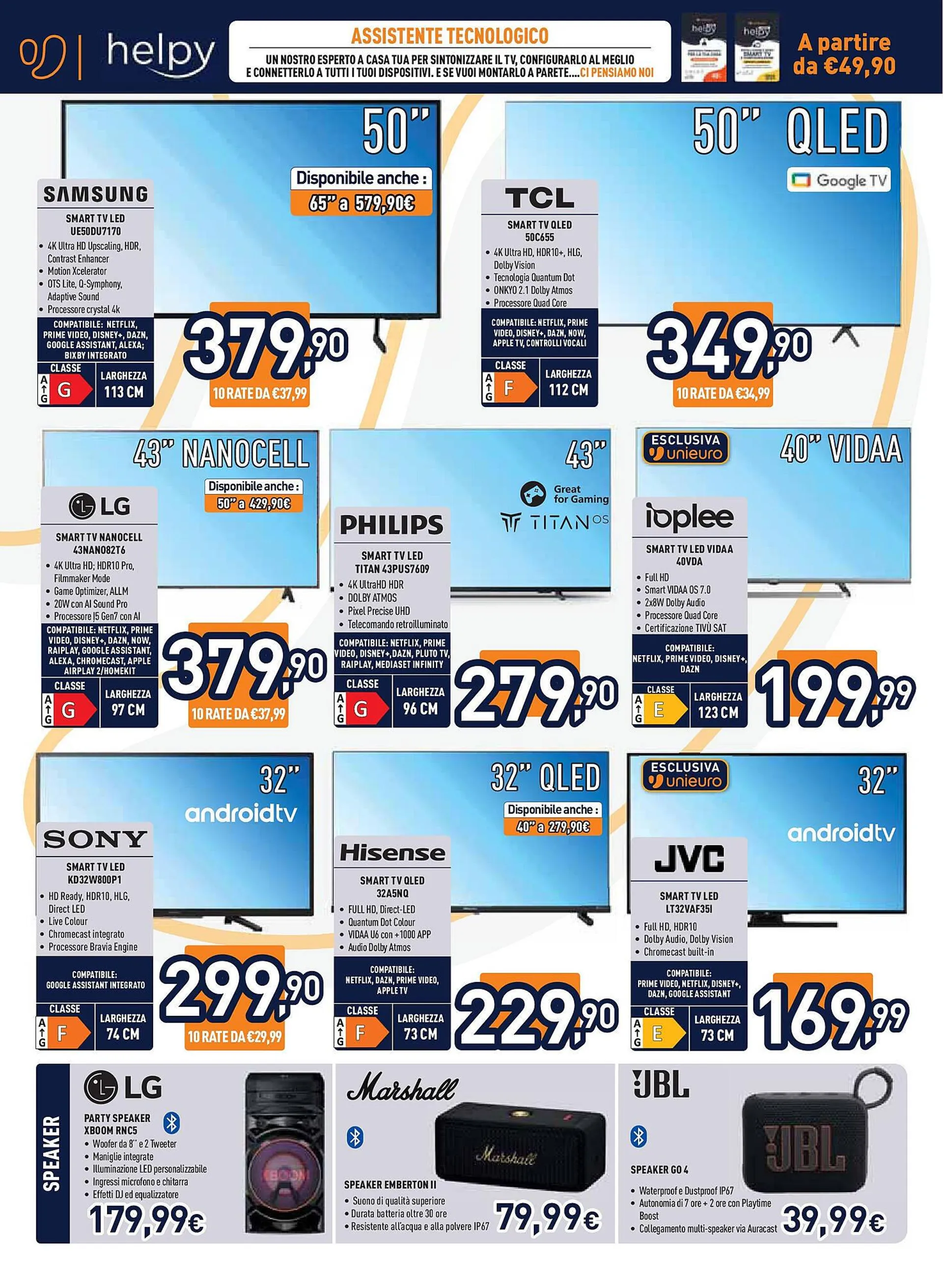 Volantino Unieuro da 1 maggio a 18 maggio di 2025 - Pagina del volantino 20