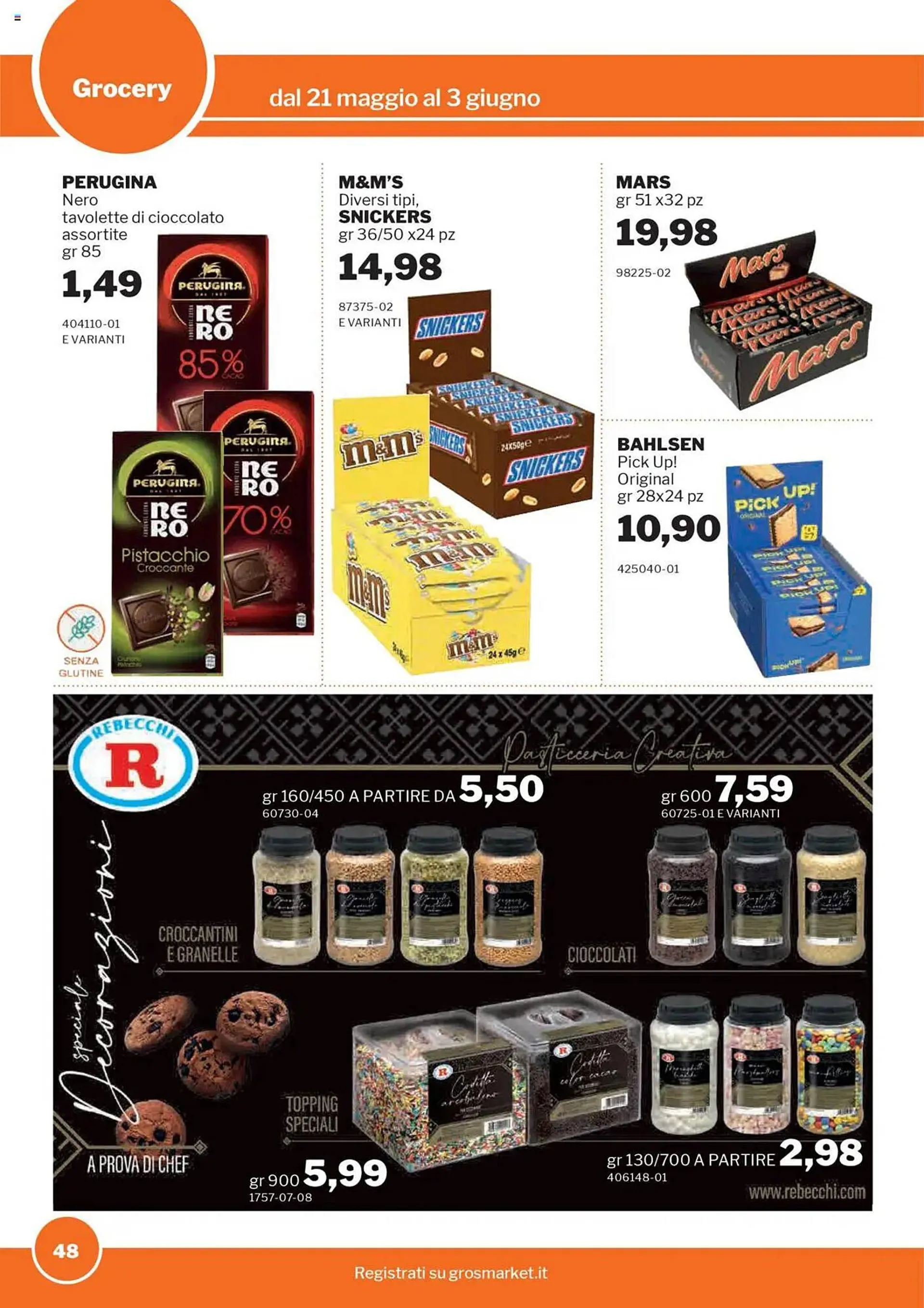 Volantino GrosMarket da 21 maggio a 3 giugno di 2025 - Pagina del volantino 48