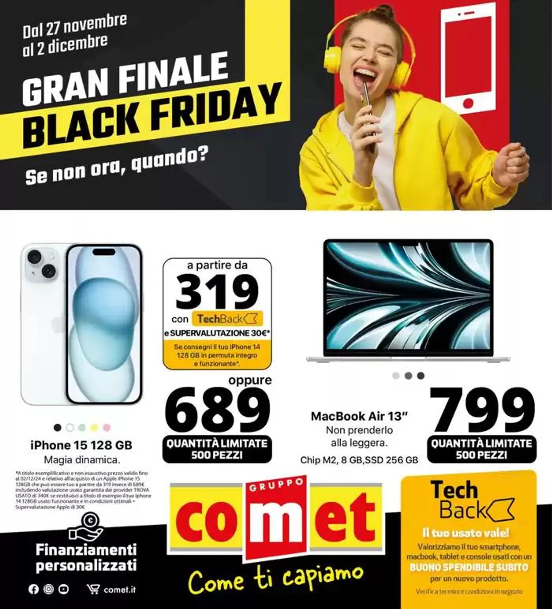 Black Friday Gran Finale da Comet! - 1