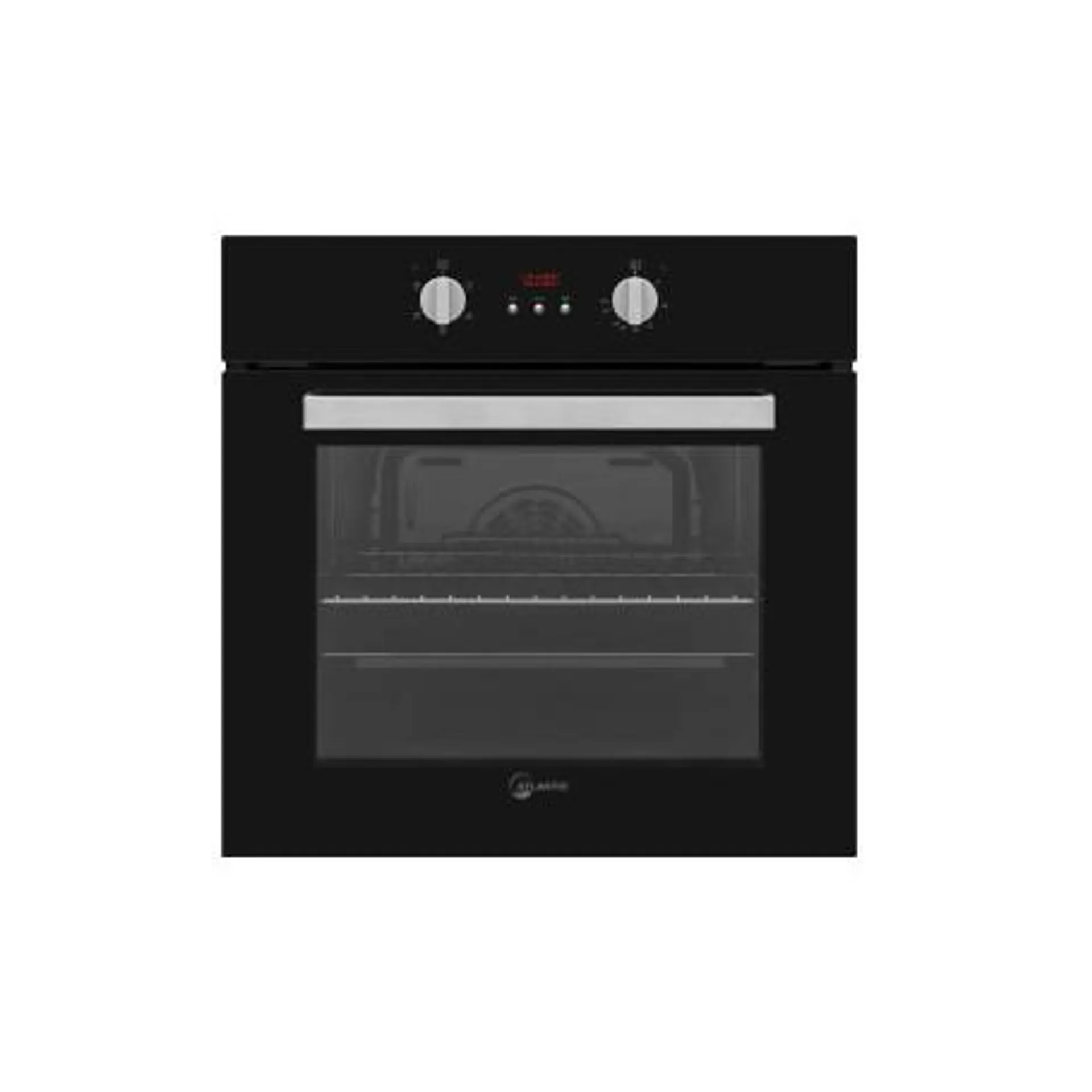 ATLANTIC ATBO36 - FORNO AD INCASSO NERO 65LT