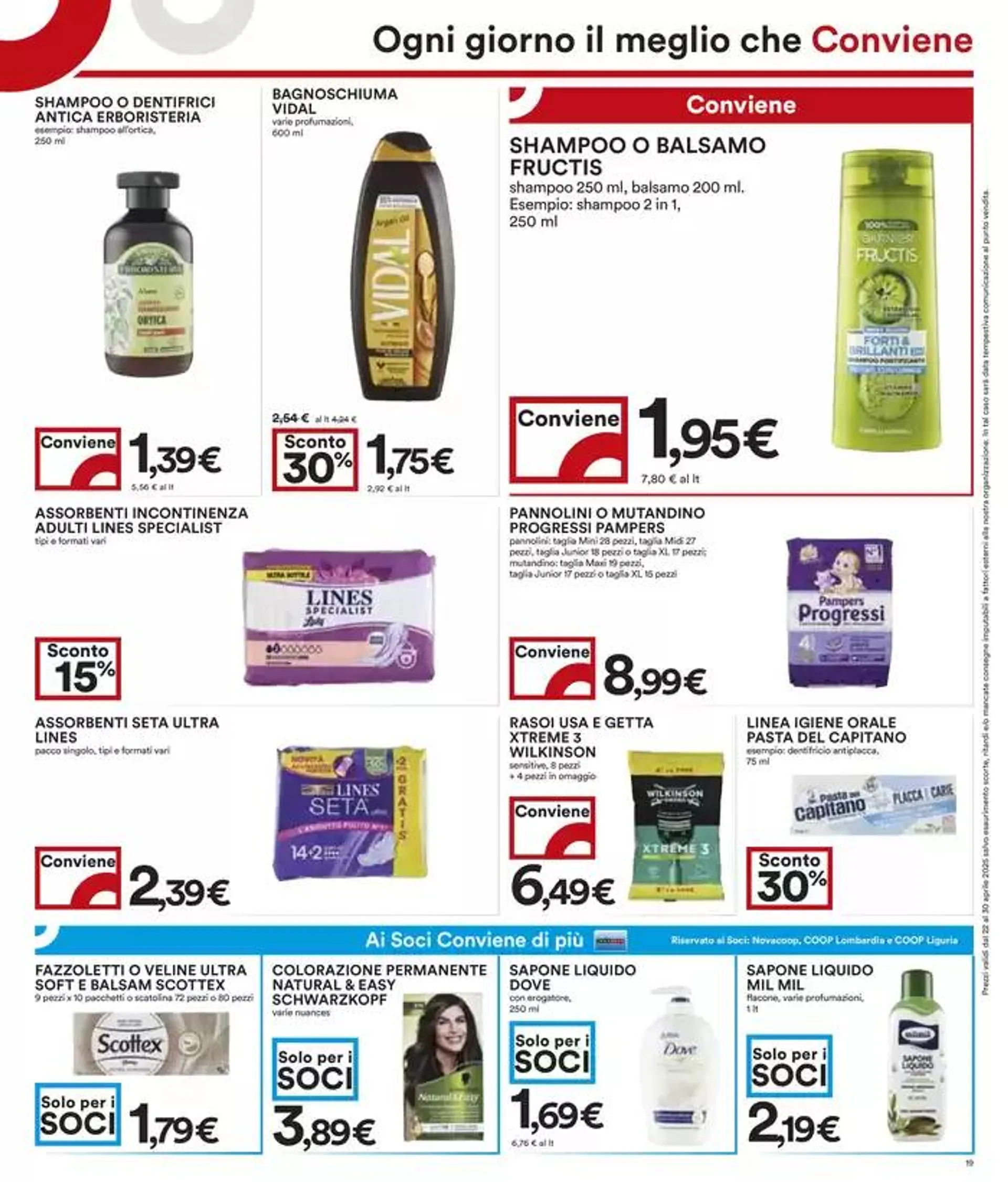 RISPARMIO da 22 aprile a 30 aprile di 2025 - Pagina del volantino 19