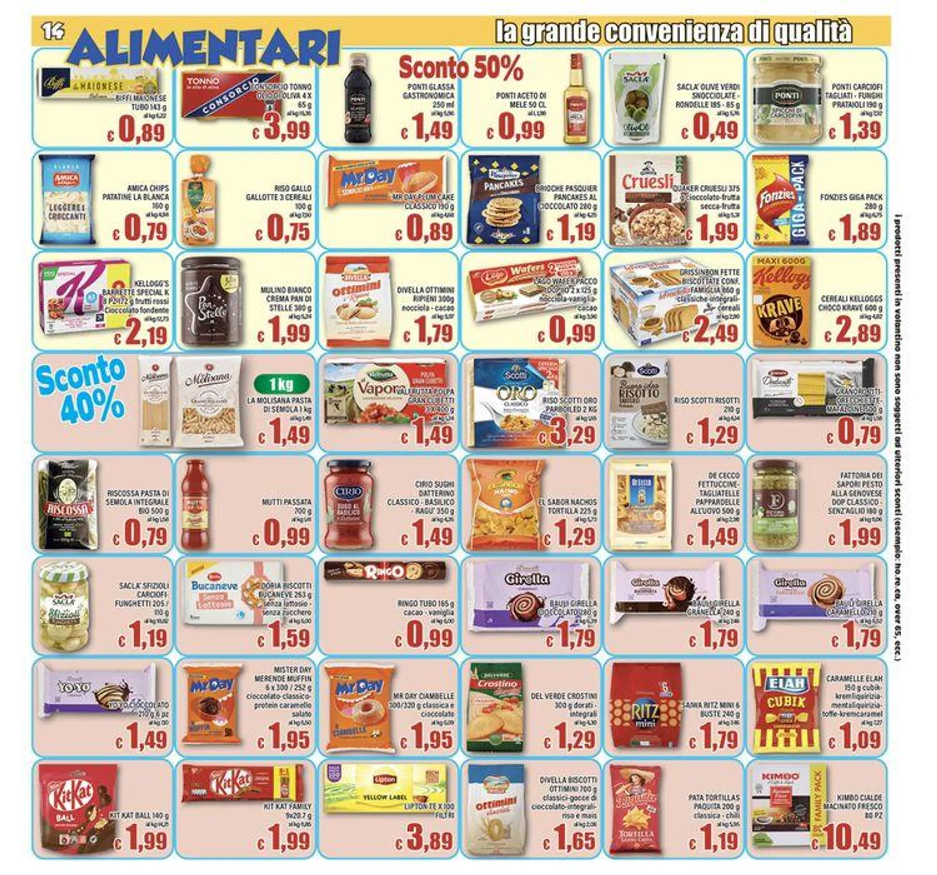 Offerta speciale di Top Supermercati da 30 agosto a 10 settembre di 2024 - Pagina del volantino 14