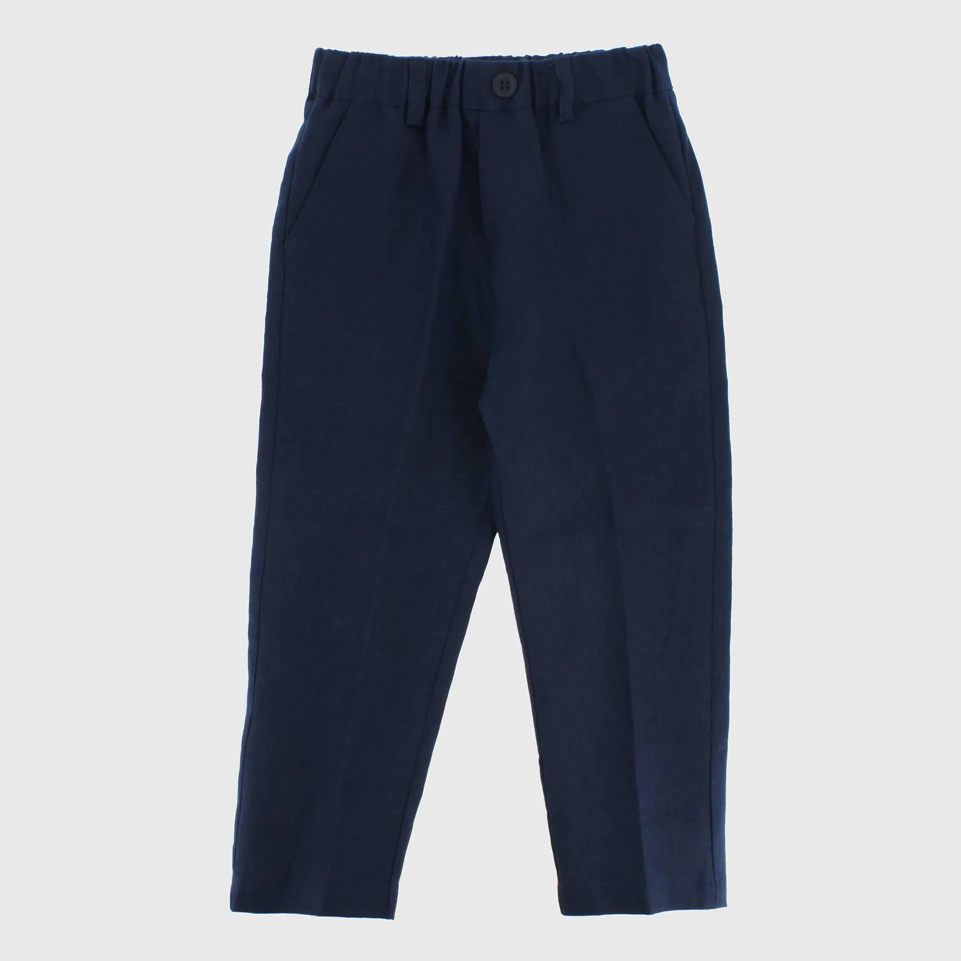 Pantalone in lino da Bambino, BLU