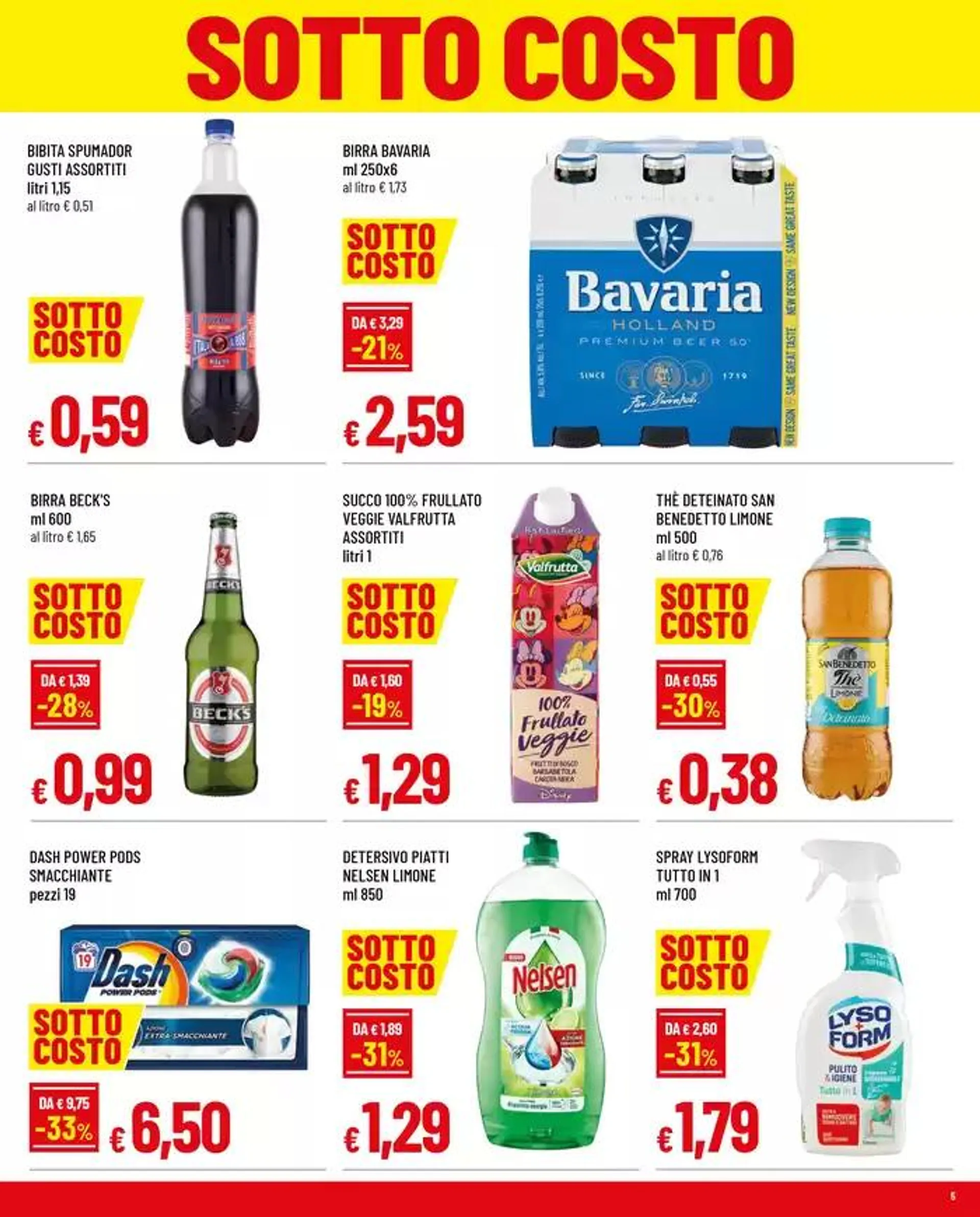Sottocosto da 22 aprile a 1 maggio di 2025 - Pagina del volantino 5