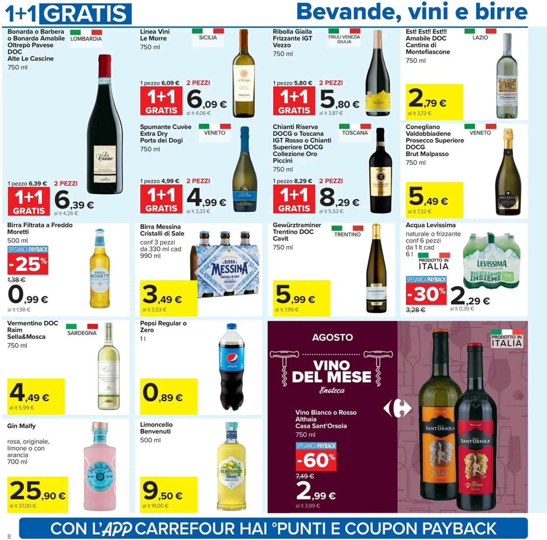 Carrefour Volantino attuale da 24 luglio a 6 agosto di 2025 - Pagina del volantino 8