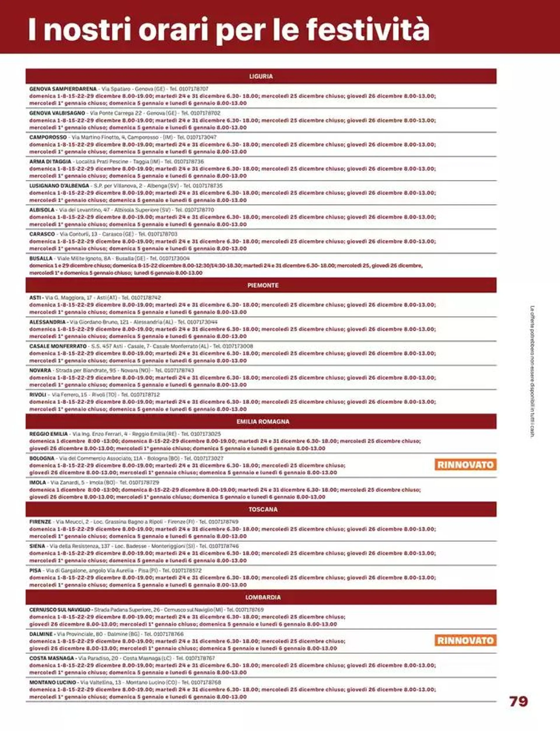 Catalogo di Natale da 18 dicembre a 25 dicembre di 2024 - Pagina del volantino 79