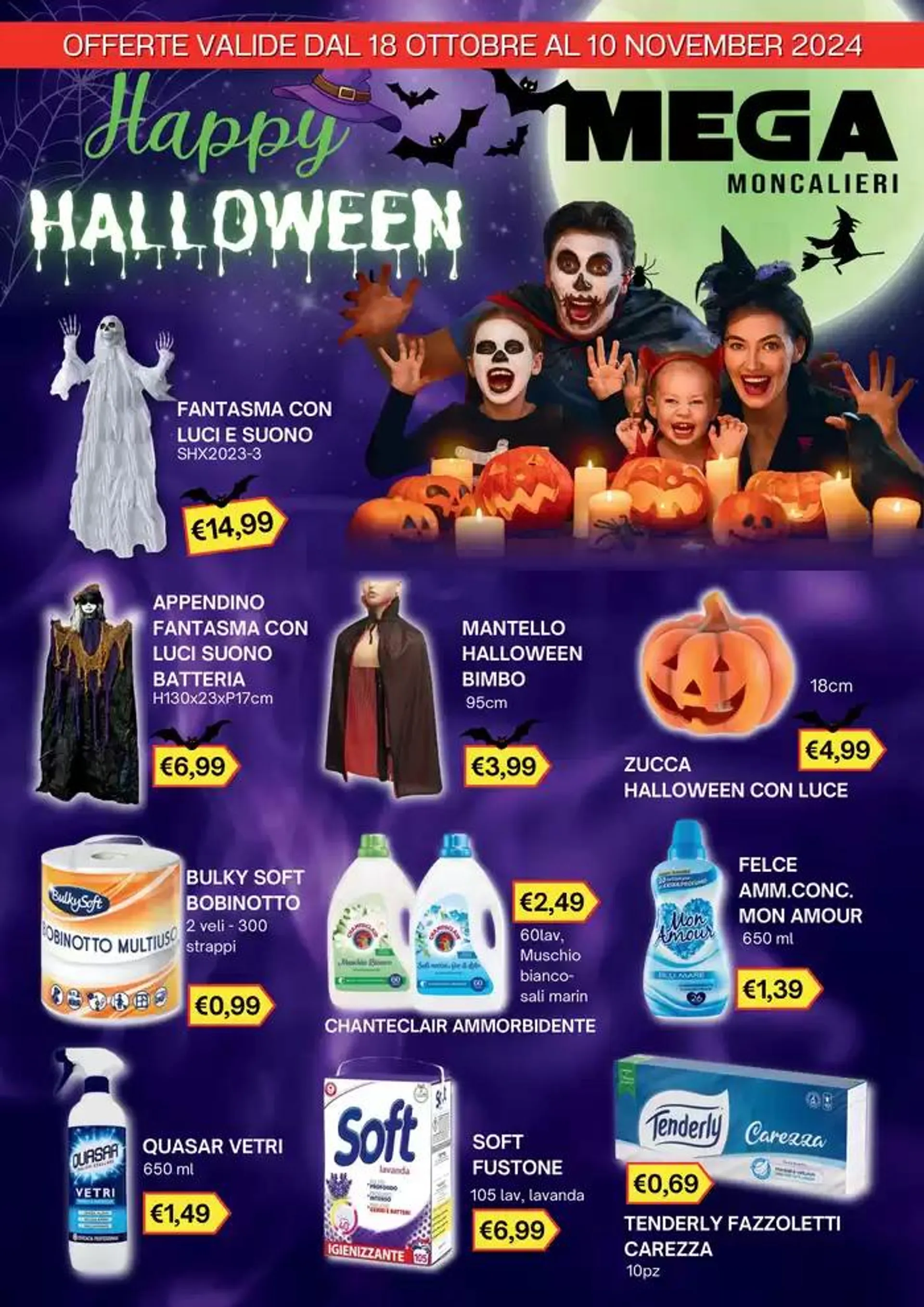 Mega Moncalieri - Happy Halloween da 18 ottobre a 10 novembre di 2024 - Pagina del volantino 1