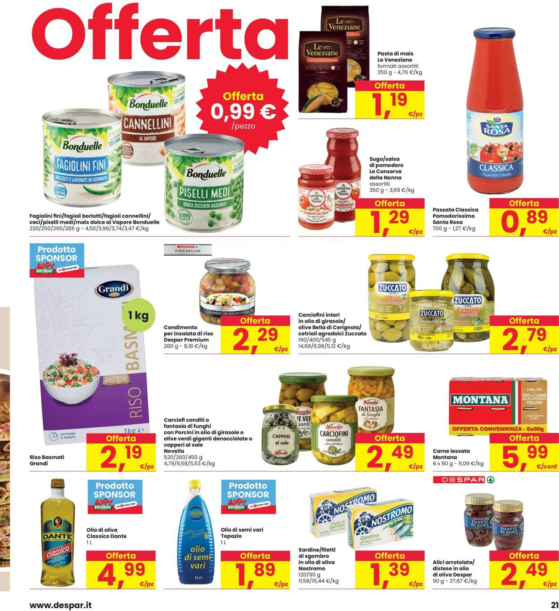 Interspar Volantino attuale da 19 giugno a 2 luglio di 2025 - Pagina del volantino 21
