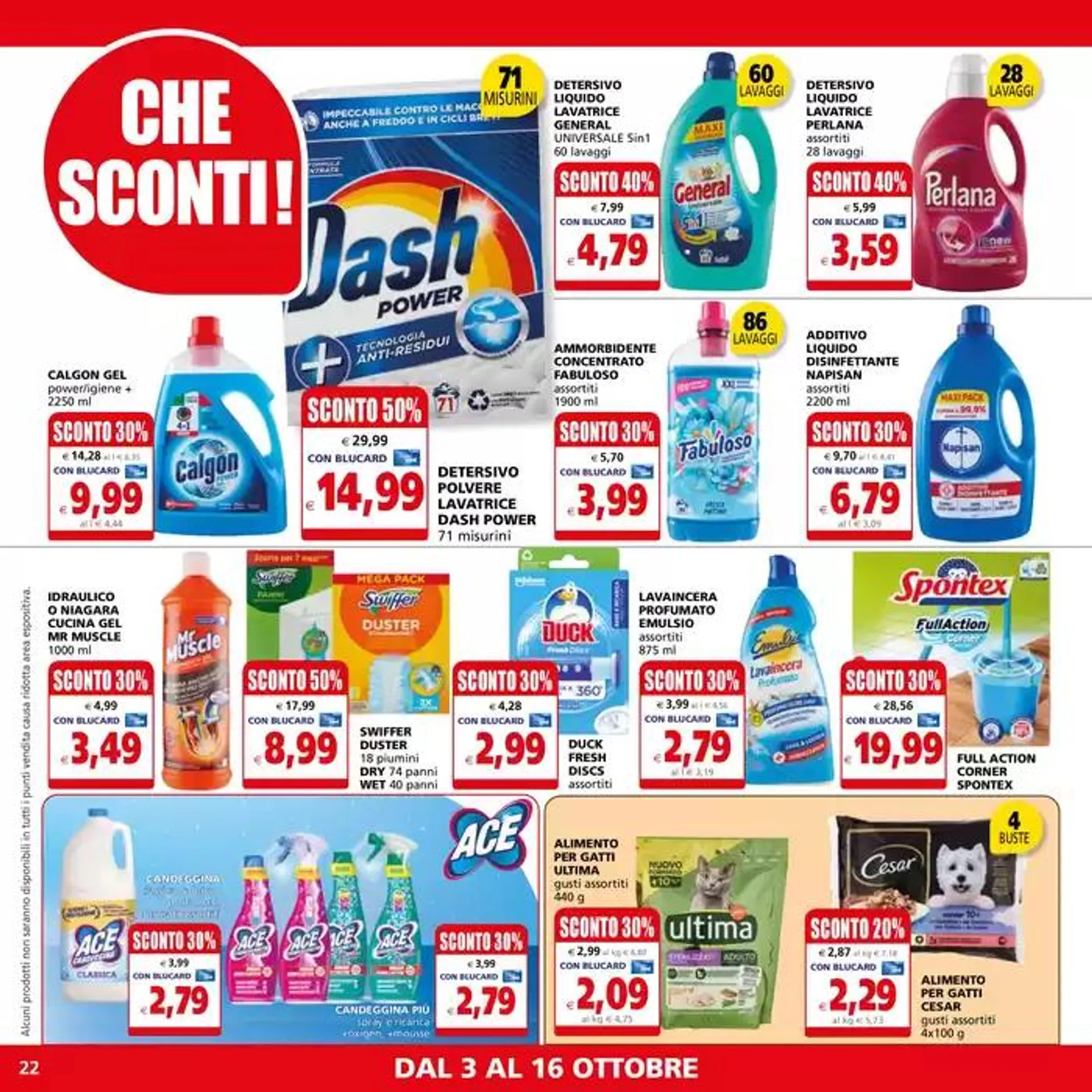 Sconti giganteschi da 3 ottobre a 16 ottobre di 2024 - Pagina del volantino 22