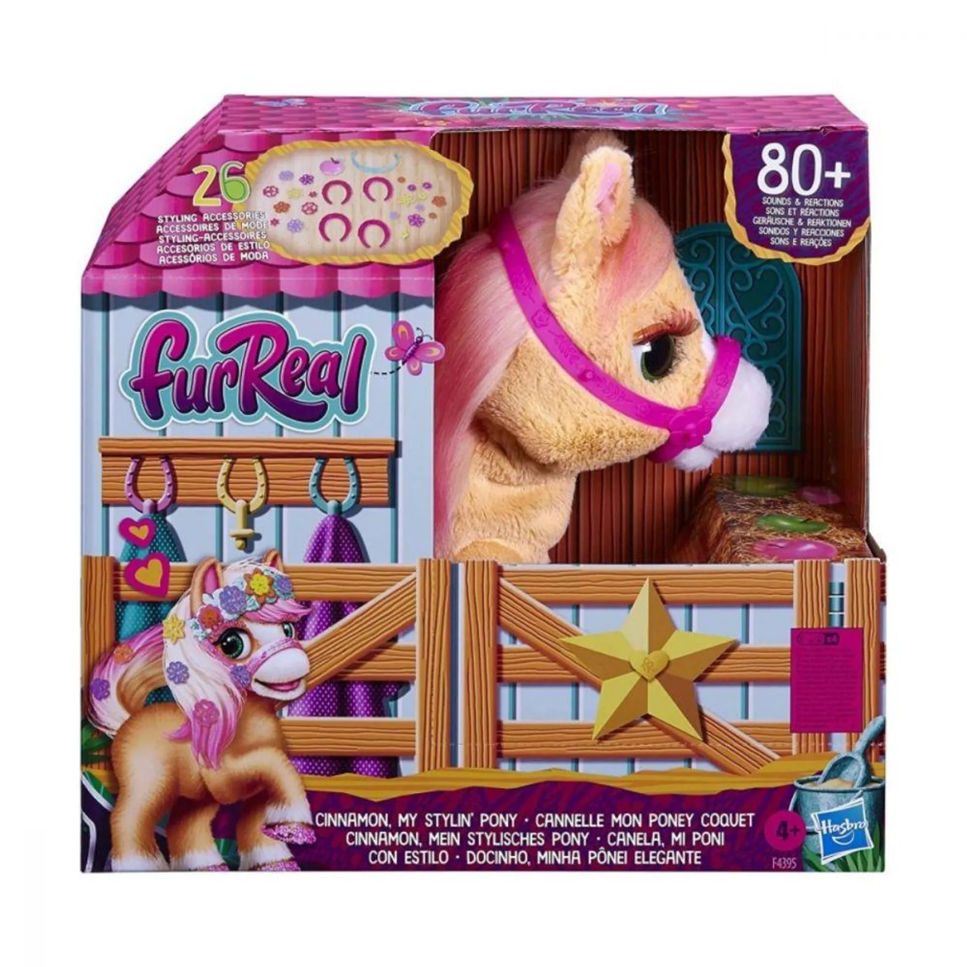 Hasbro Fur Real - Cinnamon Il Mio Pony Stiloso