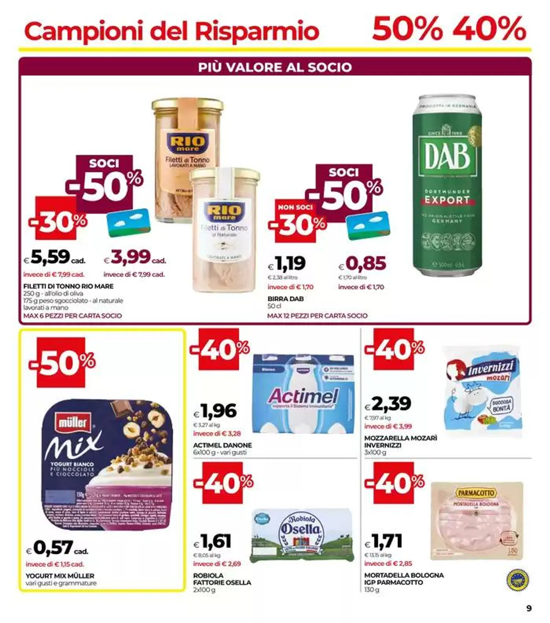 DAL 22 MAGGIO AL 4 GIUGNO 2025 da 22 maggio a 4 giugno di 2025 - Pagina del volantino 9