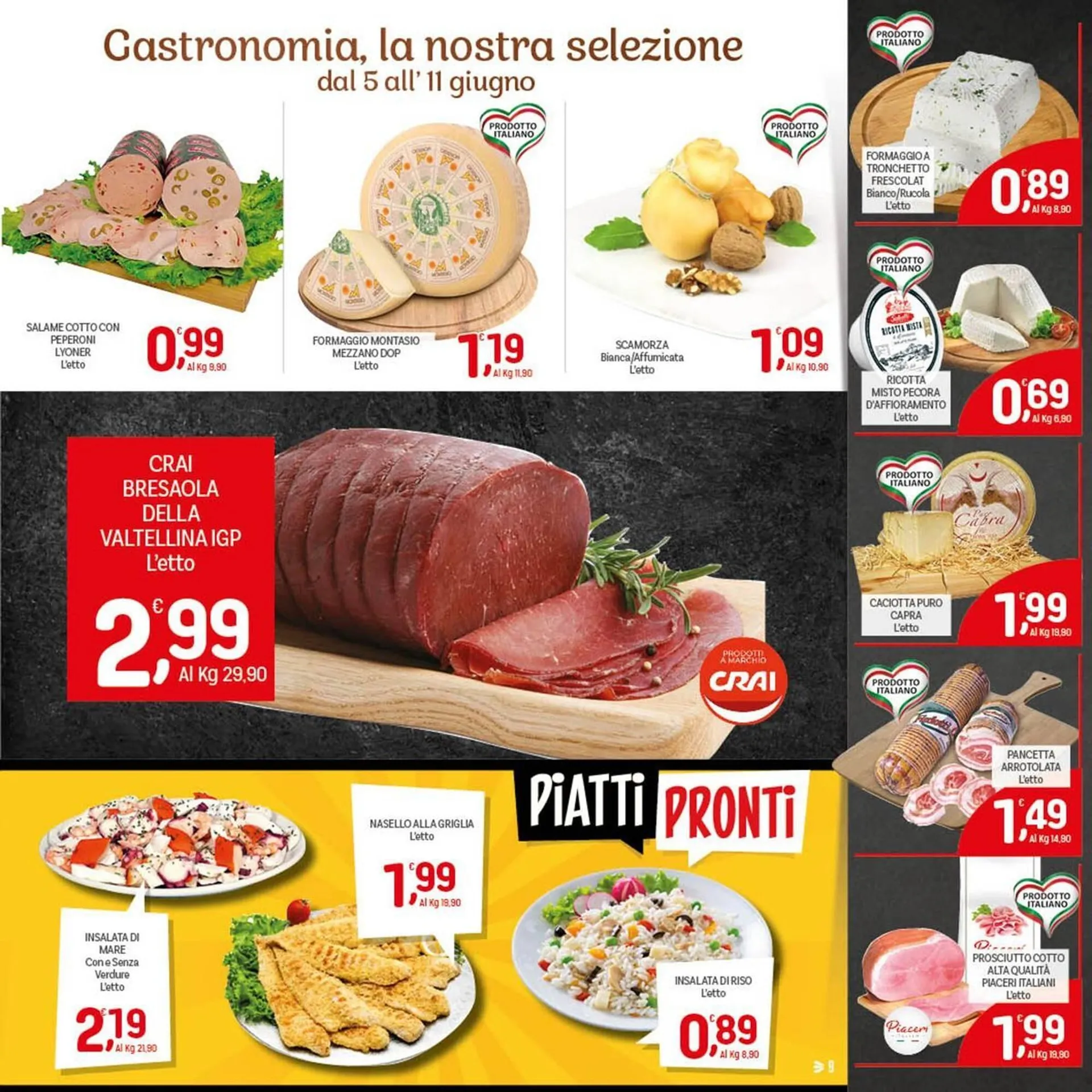 Volantino Crai da 29 maggio a 11 giugno di 2025 - Pagina del volantino 9