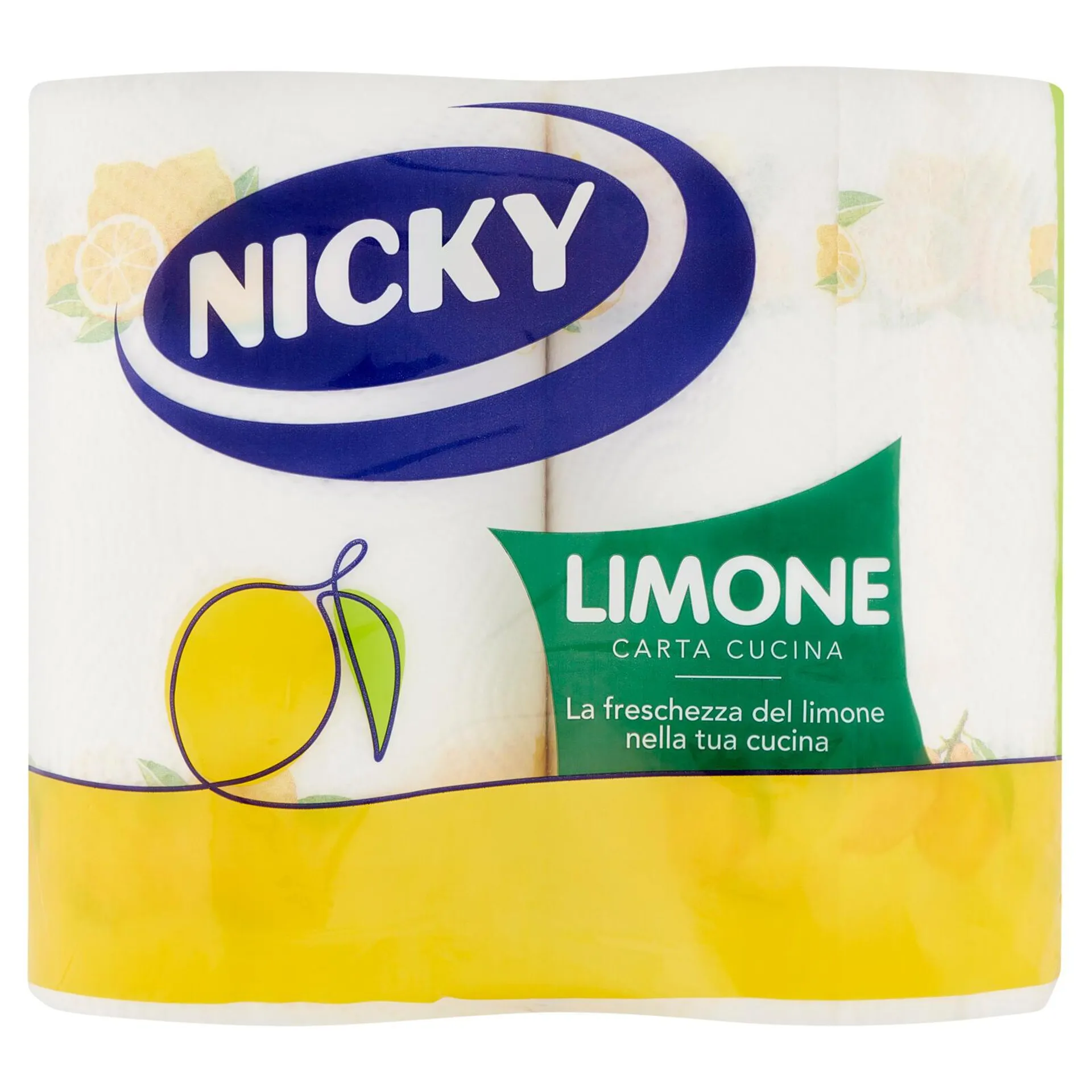 Nicky Limone Carta Cucina 2 pz