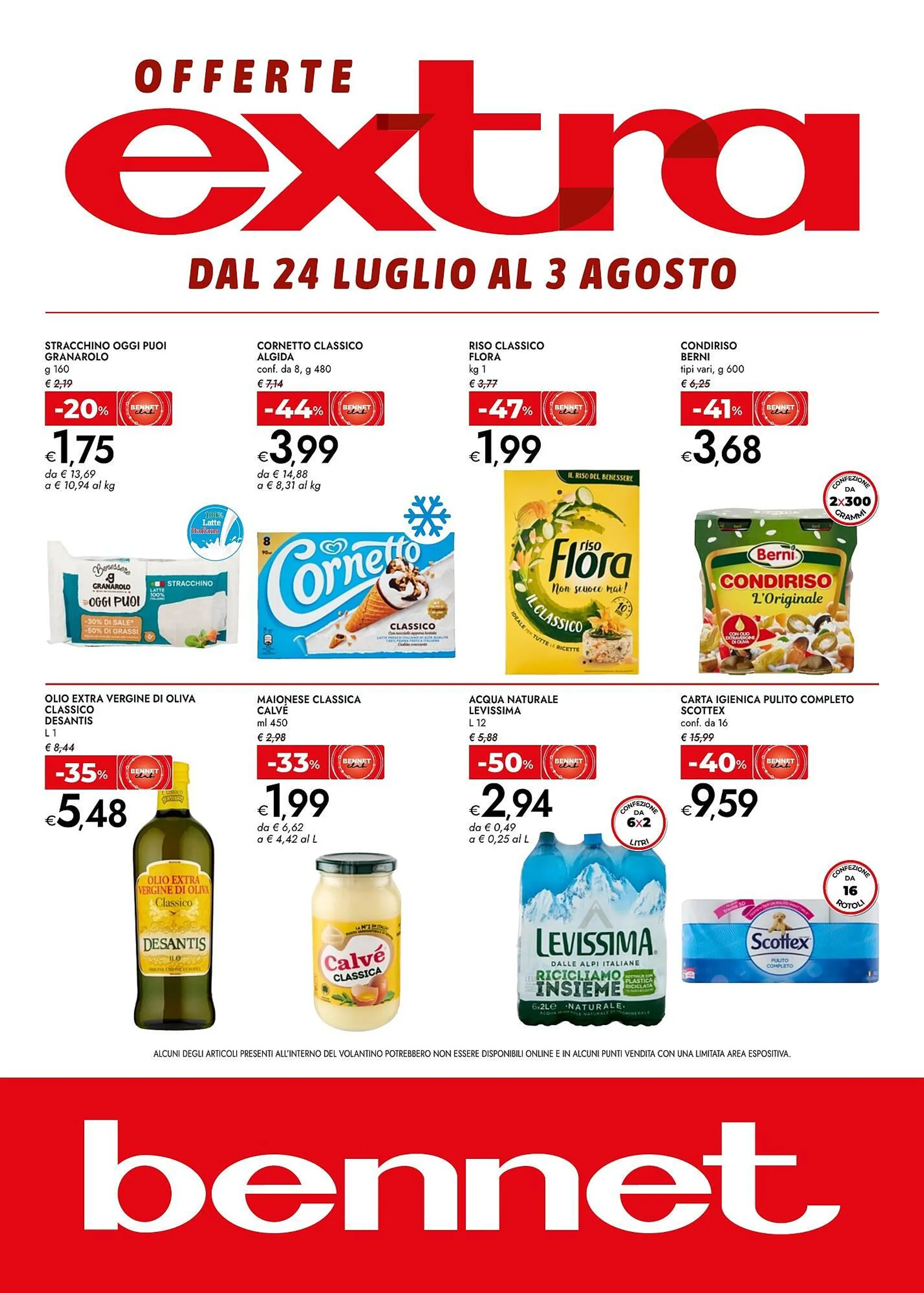 Volantino Bennet da 24 luglio a 3 agosto di 2025 - Pagina del volantino 1
