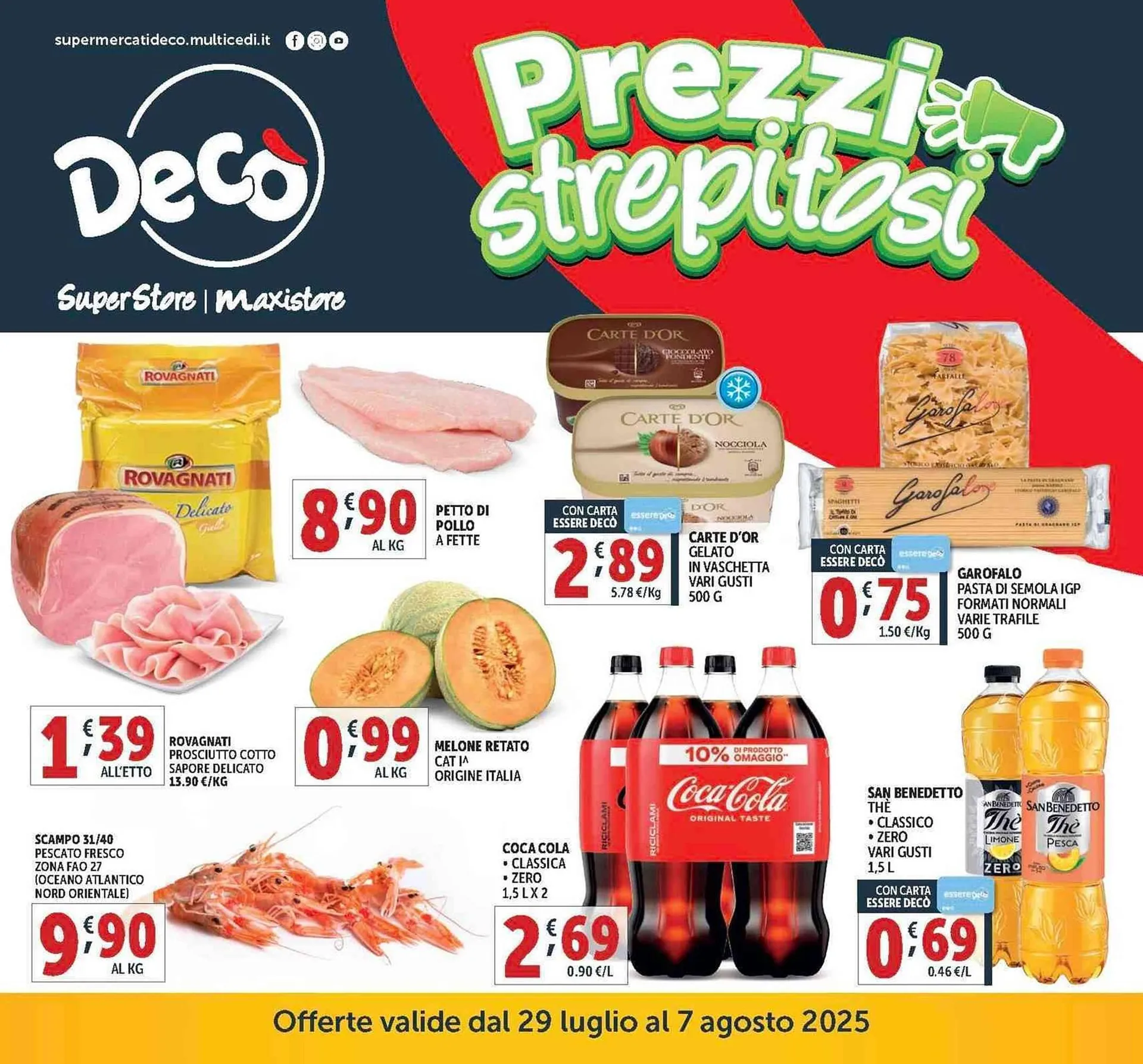 Volantino Deco Maxistore da 29 luglio a 7 agosto di 2025 - Pagina del volantino 1