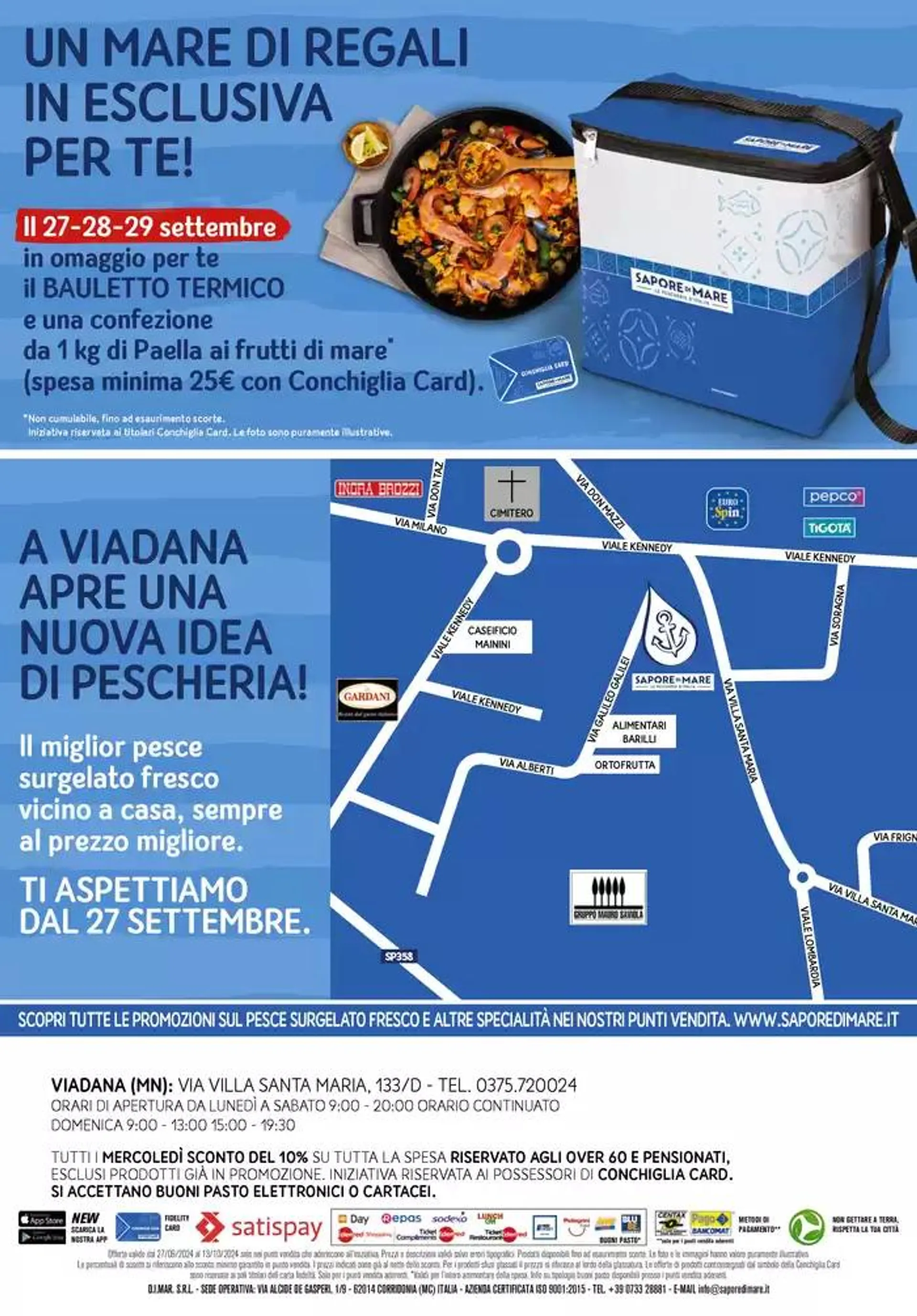 A Viadana apre una nuova idea di pescheria! da 13 settembre a 13 ottobre di 2024 - Pagina del volantino 10