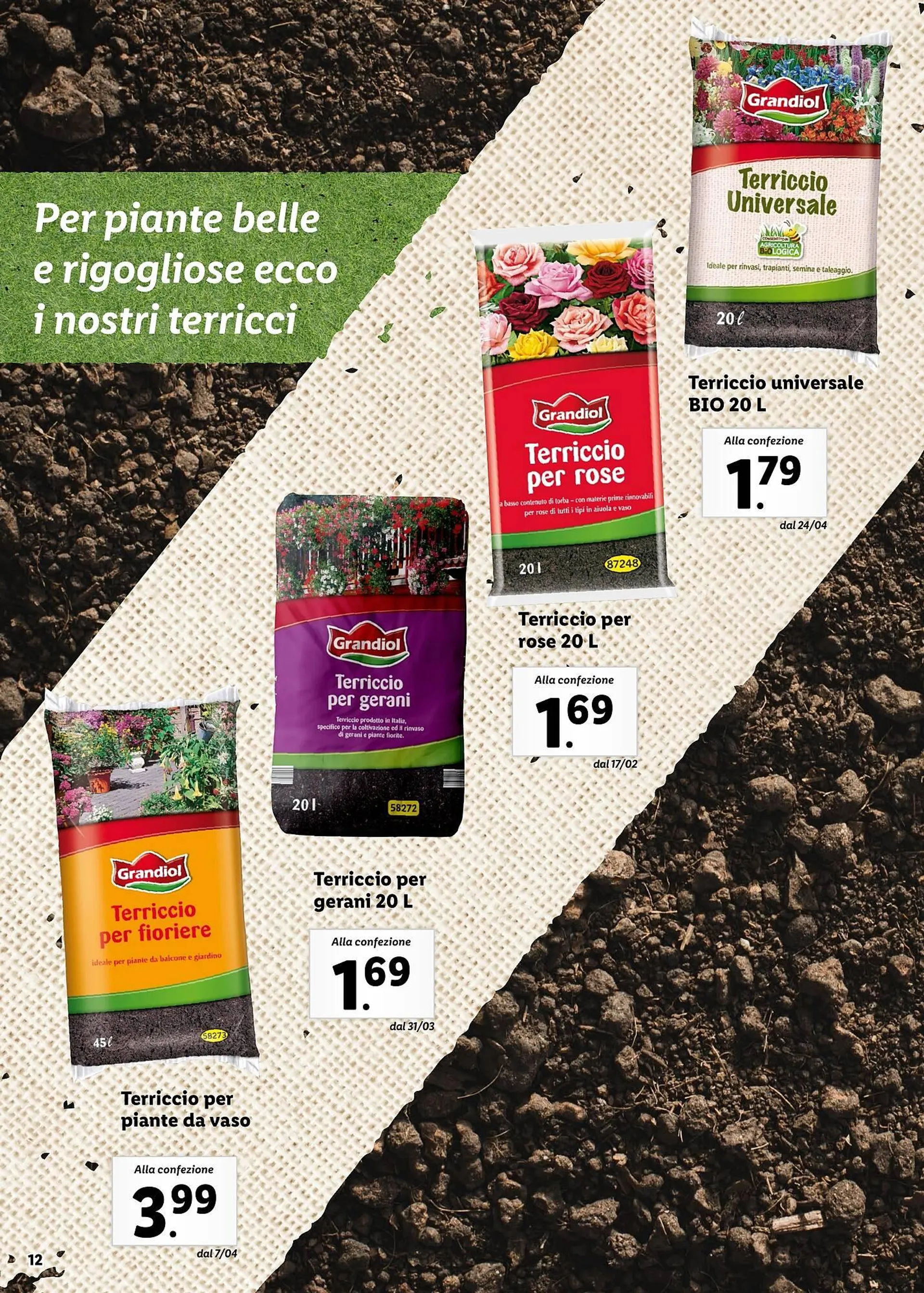 Volantino Lidl da 4 aprile a 30 aprile di 2025 - Pagina del volantino 12