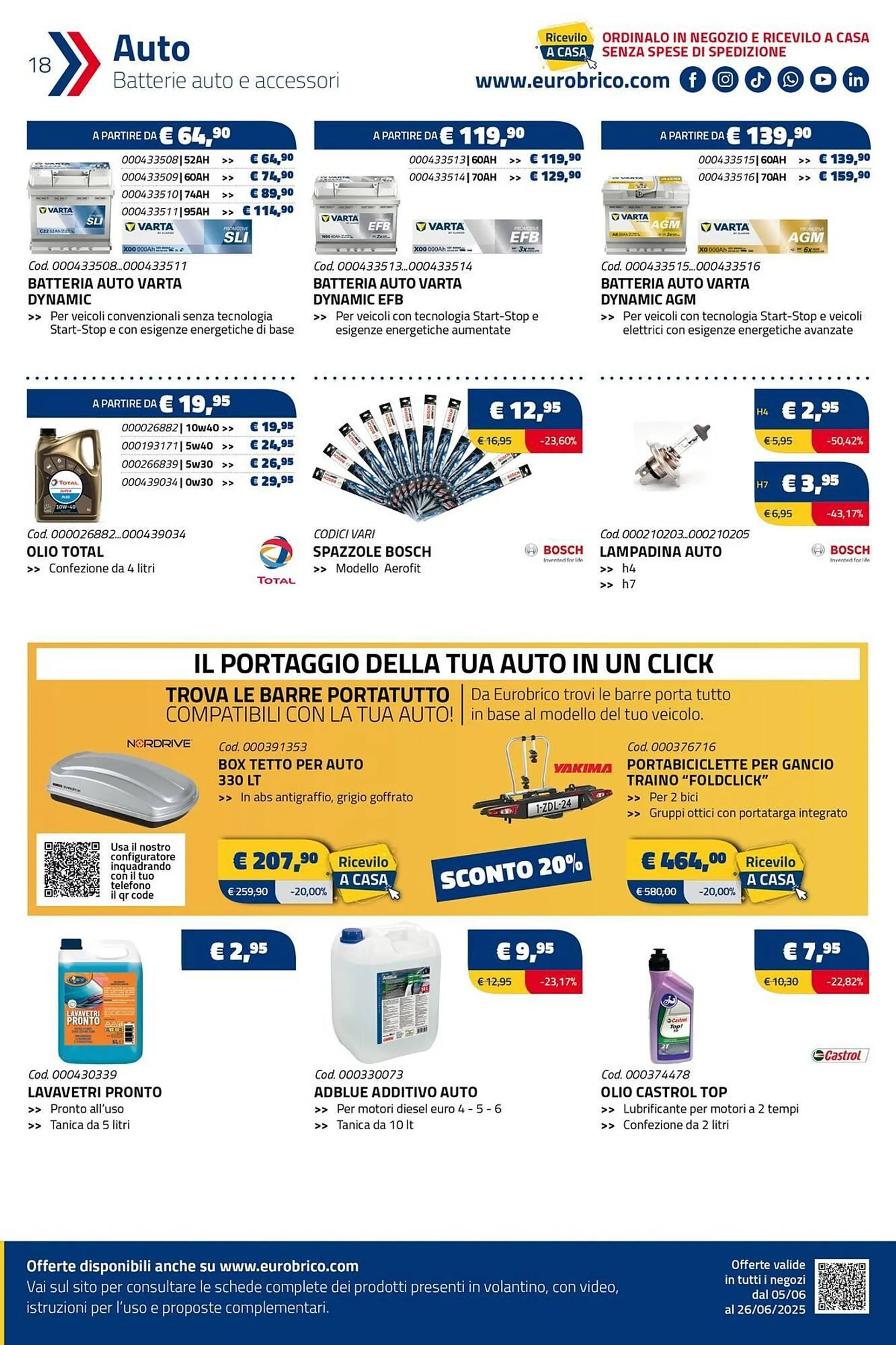 Volantino Eurobrico da 5 giugno a 26 giugno di 2025 - Pagina del volantino 18
