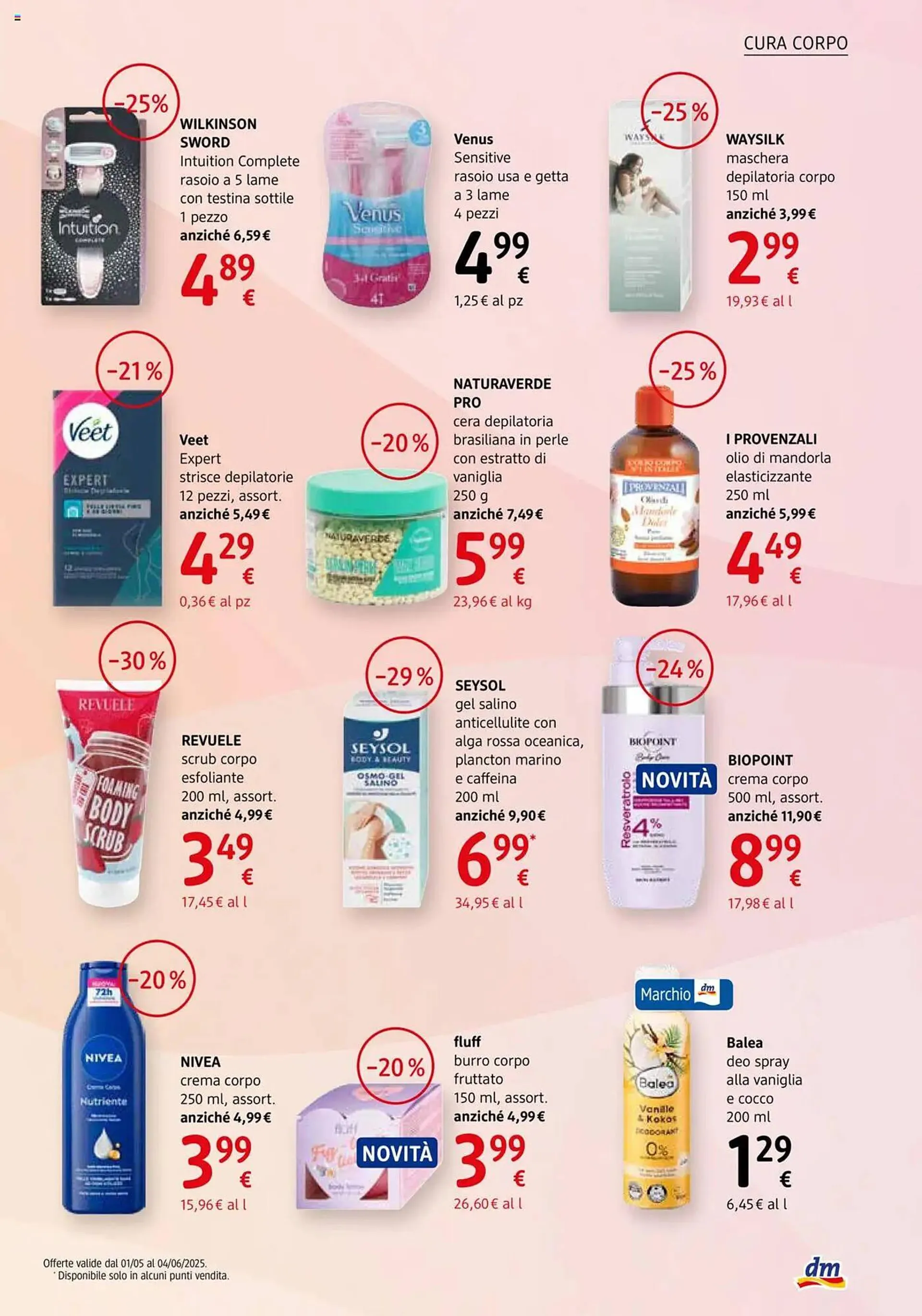 Volantino dm drogerie markt da 1 maggio a 4 giugno di 2025 - Pagina del volantino 7