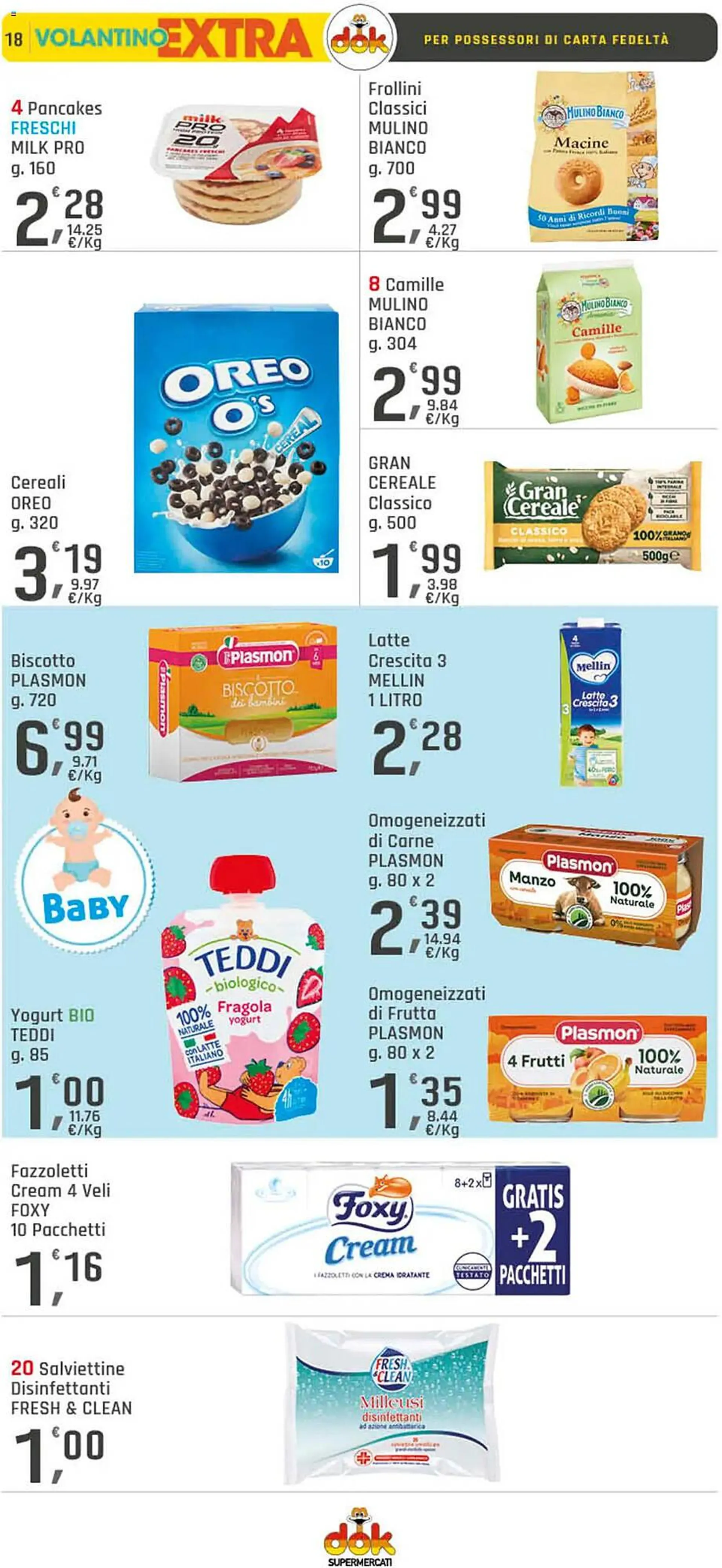 Volantino Supermercati Dok da 24 aprile a 30 aprile di 2025 - Pagina del volantino 18