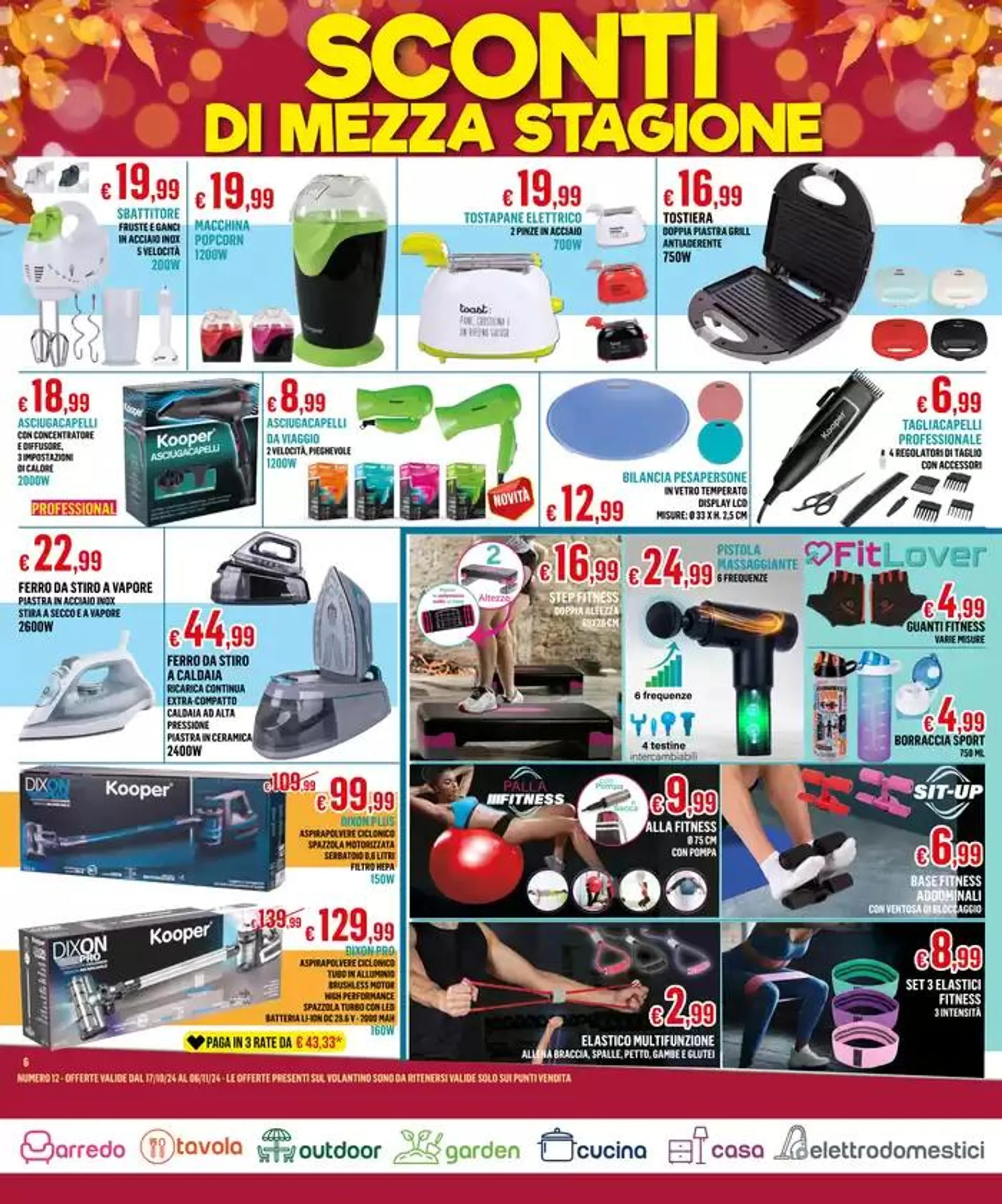 Sconti di mezza stagione da 17 ottobre a 6 novembre di 2024 - Pagina del volantino 6