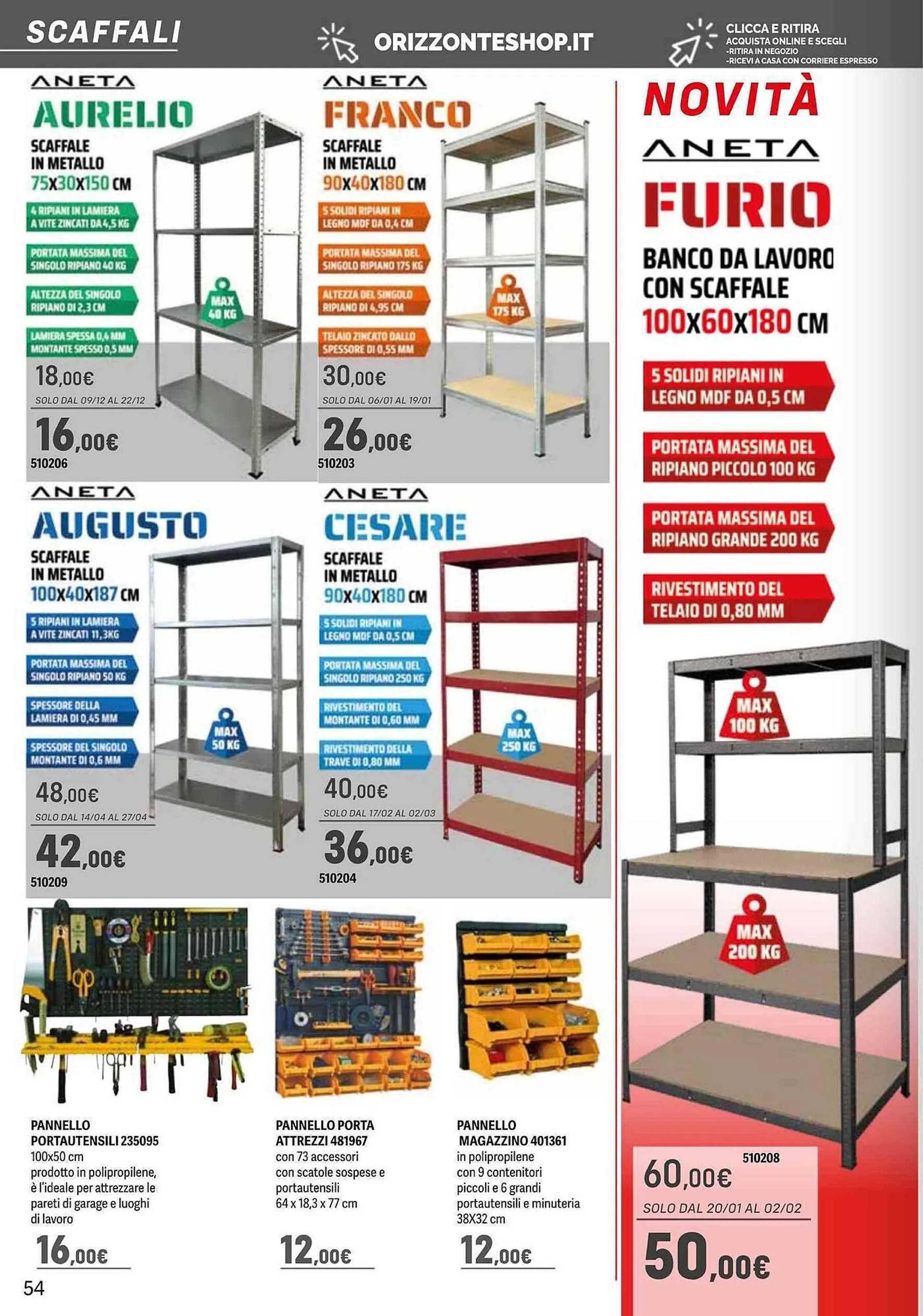 Volantino Orizzonte da 3 ottobre a 30 aprile di 2025 - Pagina del volantino 49