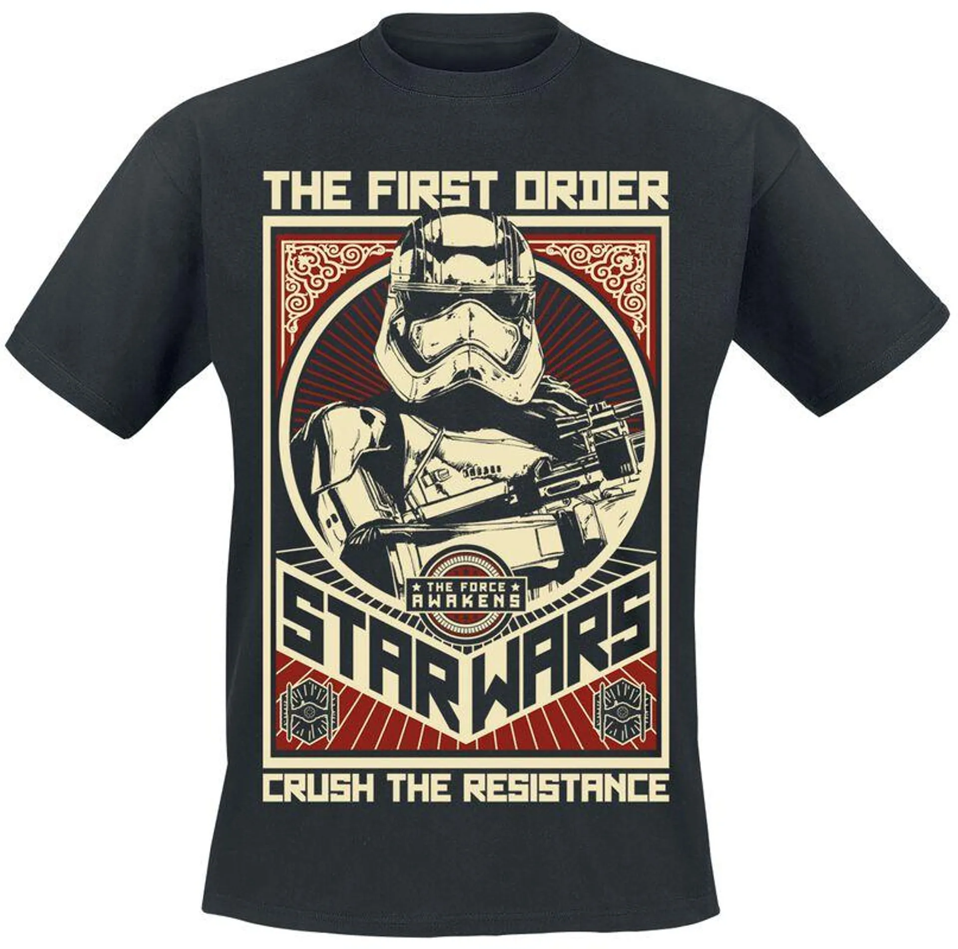 Stormtrooper - Crush the Resistance | T-Shirt | nero | Star Wars