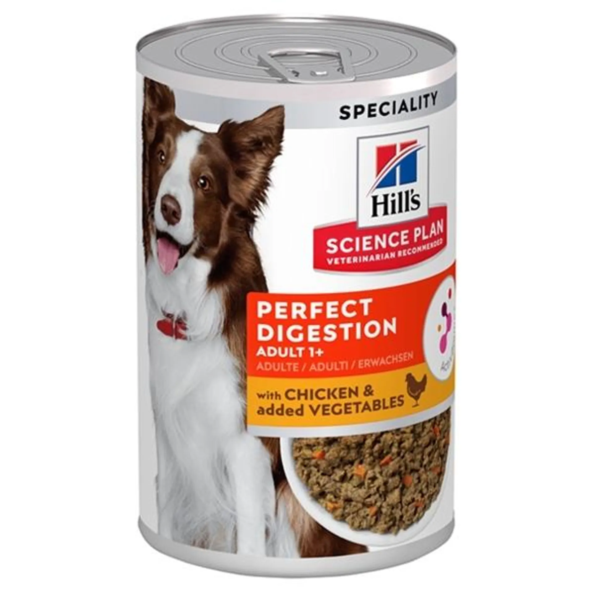 Hill's Pet Nutrition - Science Plan Perfect Digestion Adult 1+ con pollo e verdure aggiunte