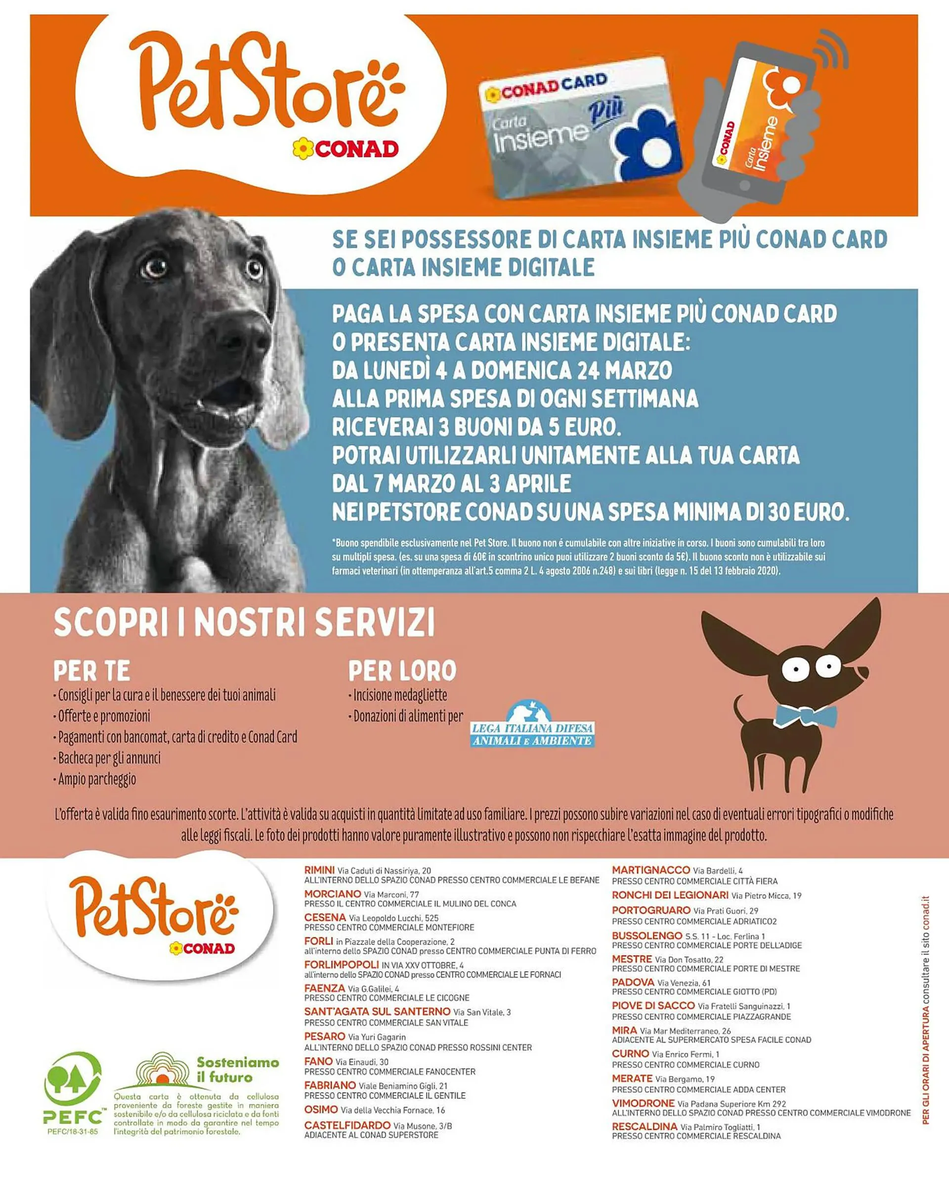 Volantino Pet Store Conad da 7 marzo a 3 aprile di 2024 - Pagina del volantino 8