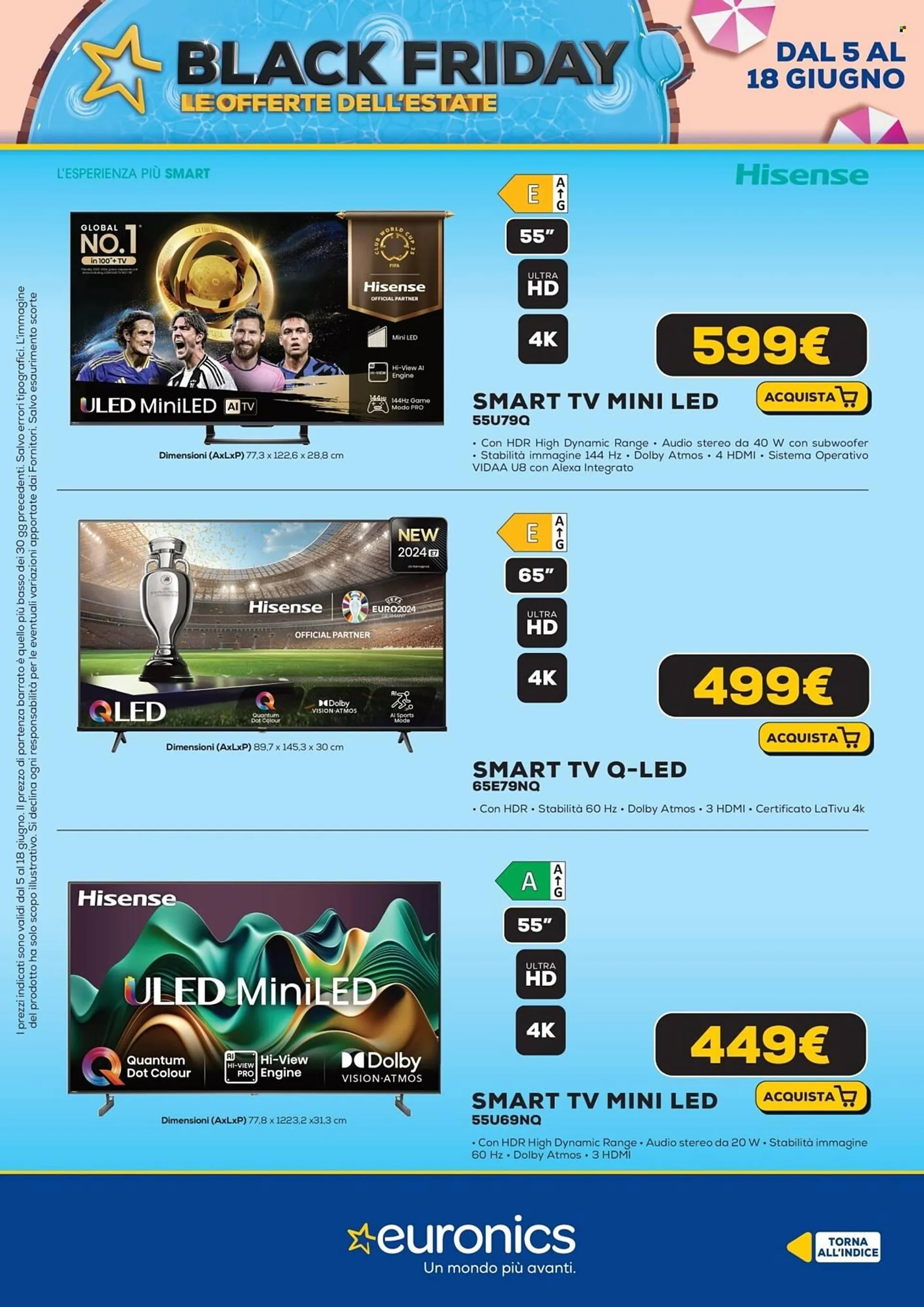 Volantino Euronics da 5 giugno a 18 giugno di 2025 - Pagina del volantino 21