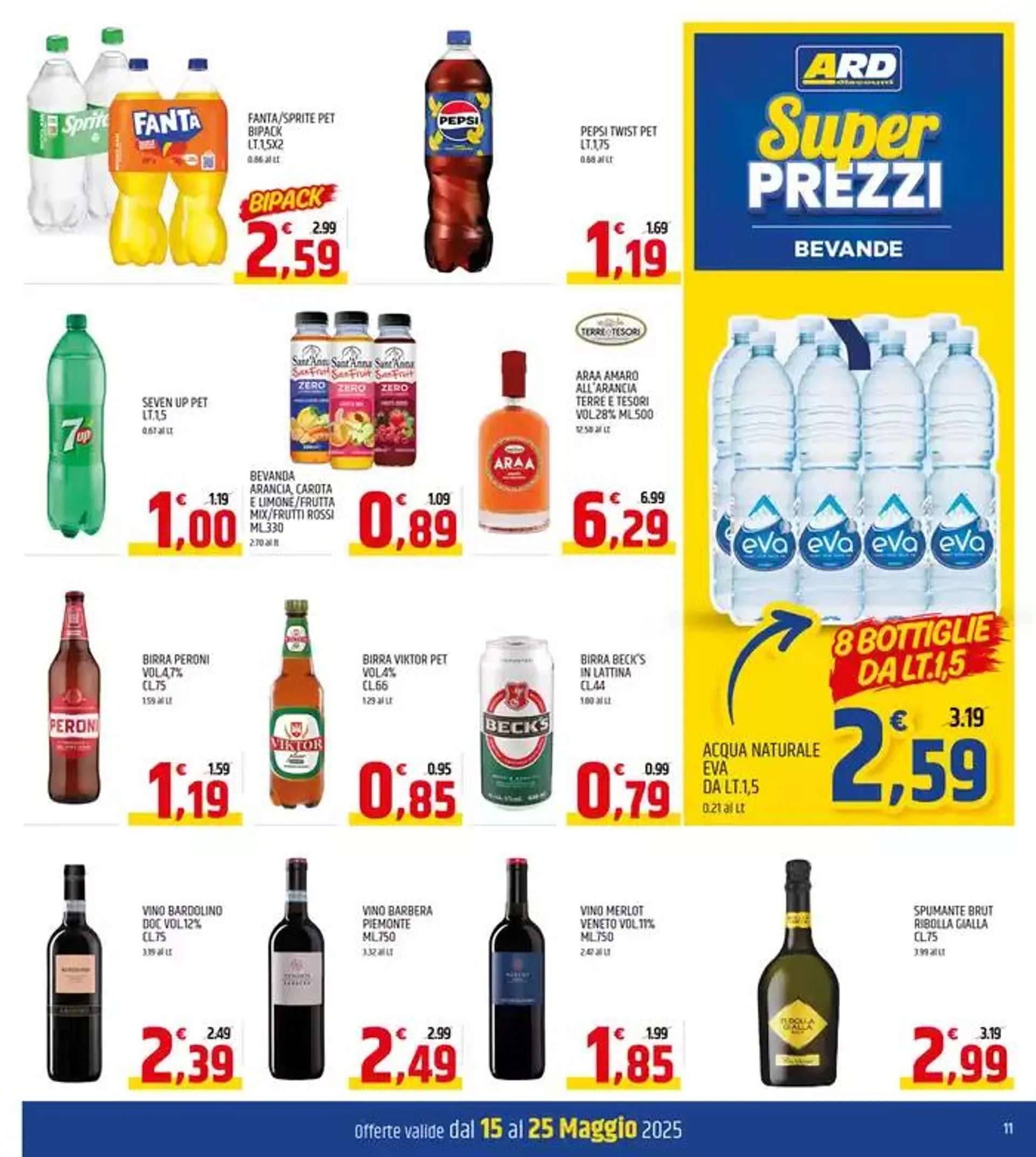 Sotto prezzo da 15 maggio a 25 maggio di 2025 - Pagina del volantino 7