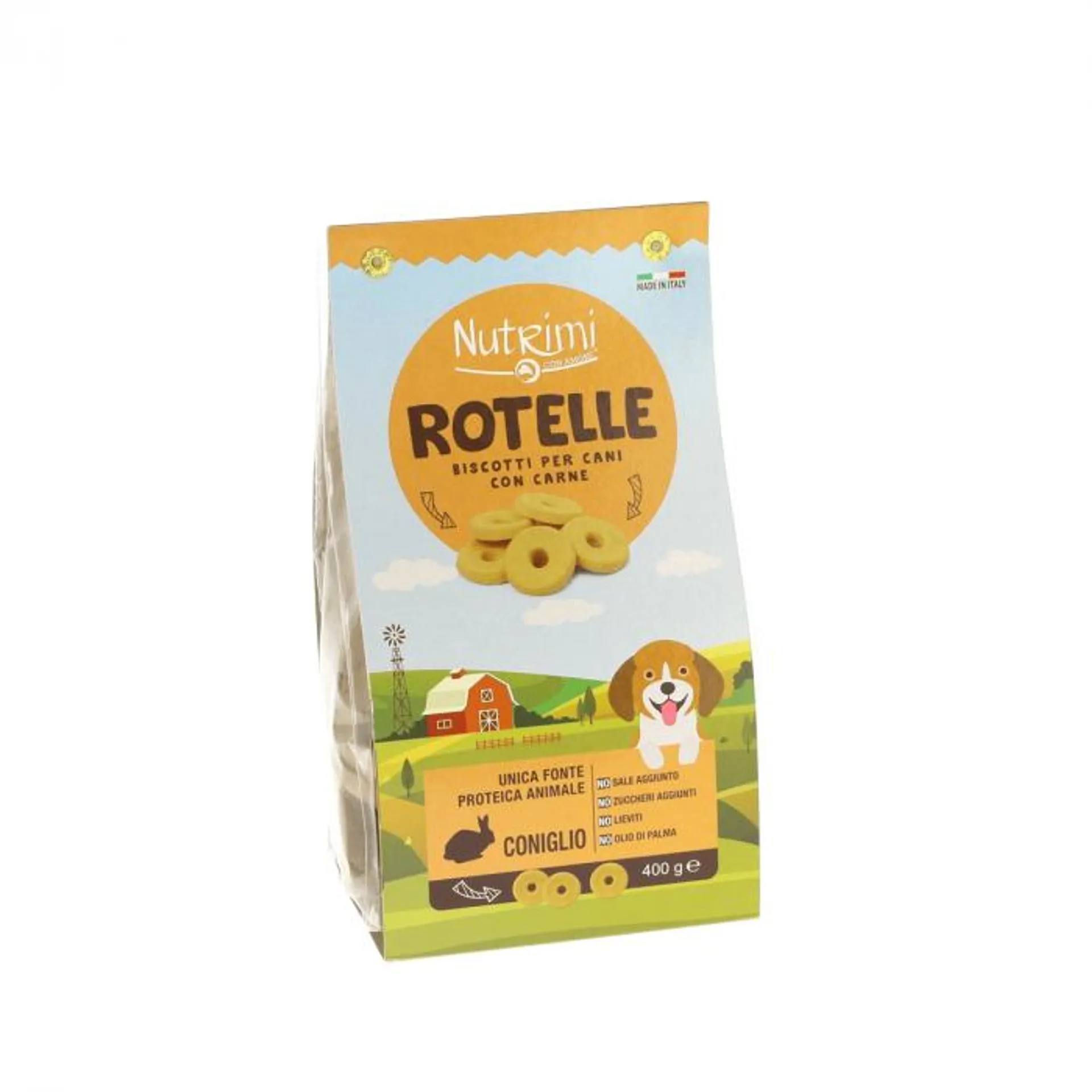 Nutrimi rotelle Coniglio 400gr