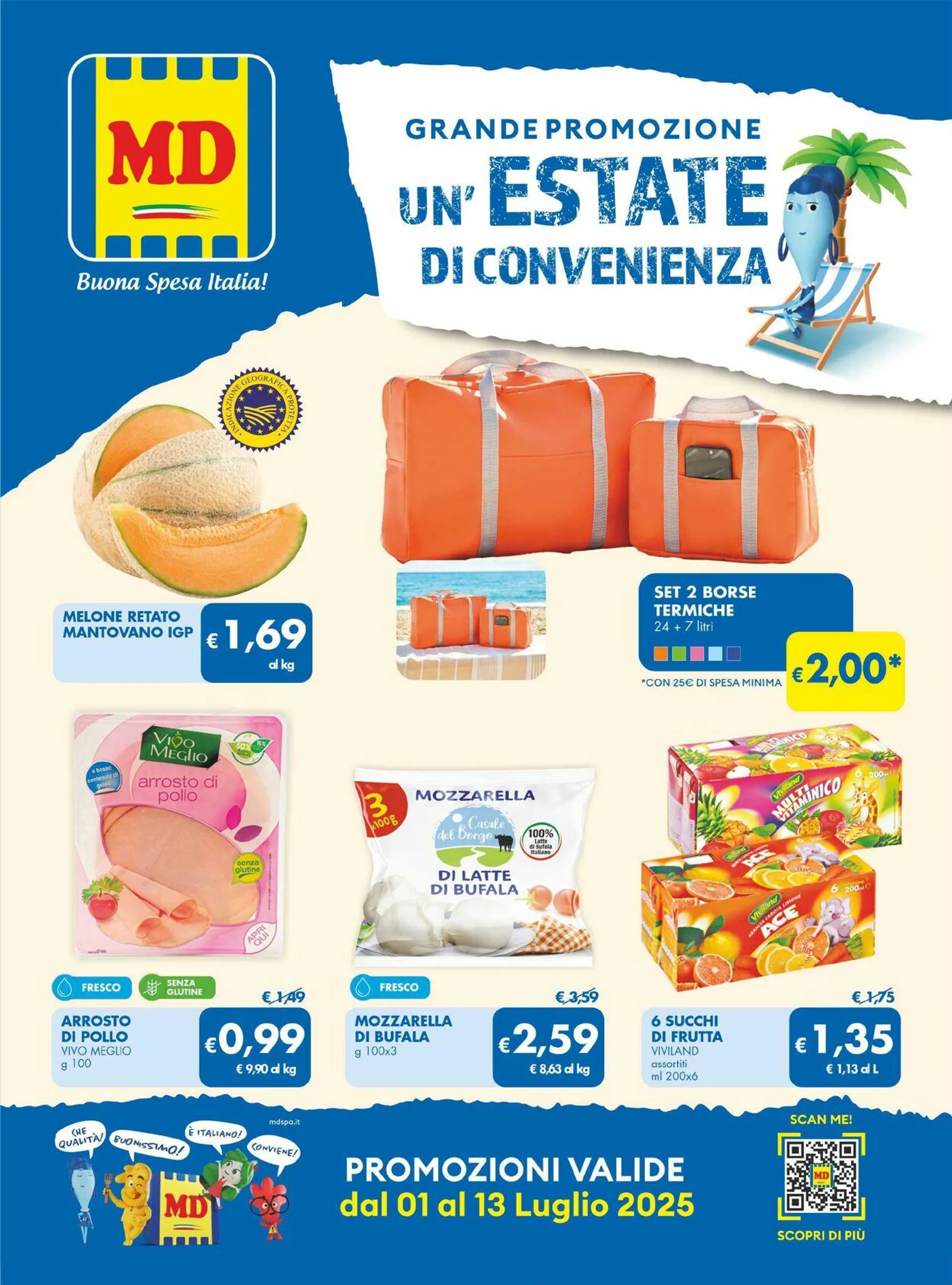 MD Discount Volantino attuale da 1 luglio a 13 luglio di 2025 - Pagina del volantino 1