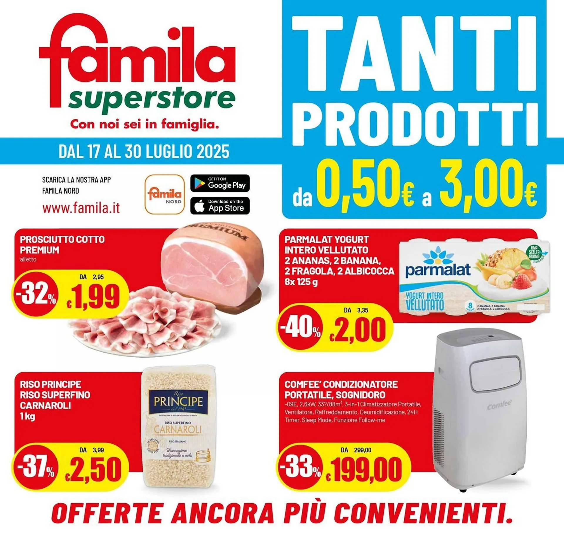 Volantino Famila Superstore da 17 luglio a 30 luglio di 2025 - Pagina del volantino 1