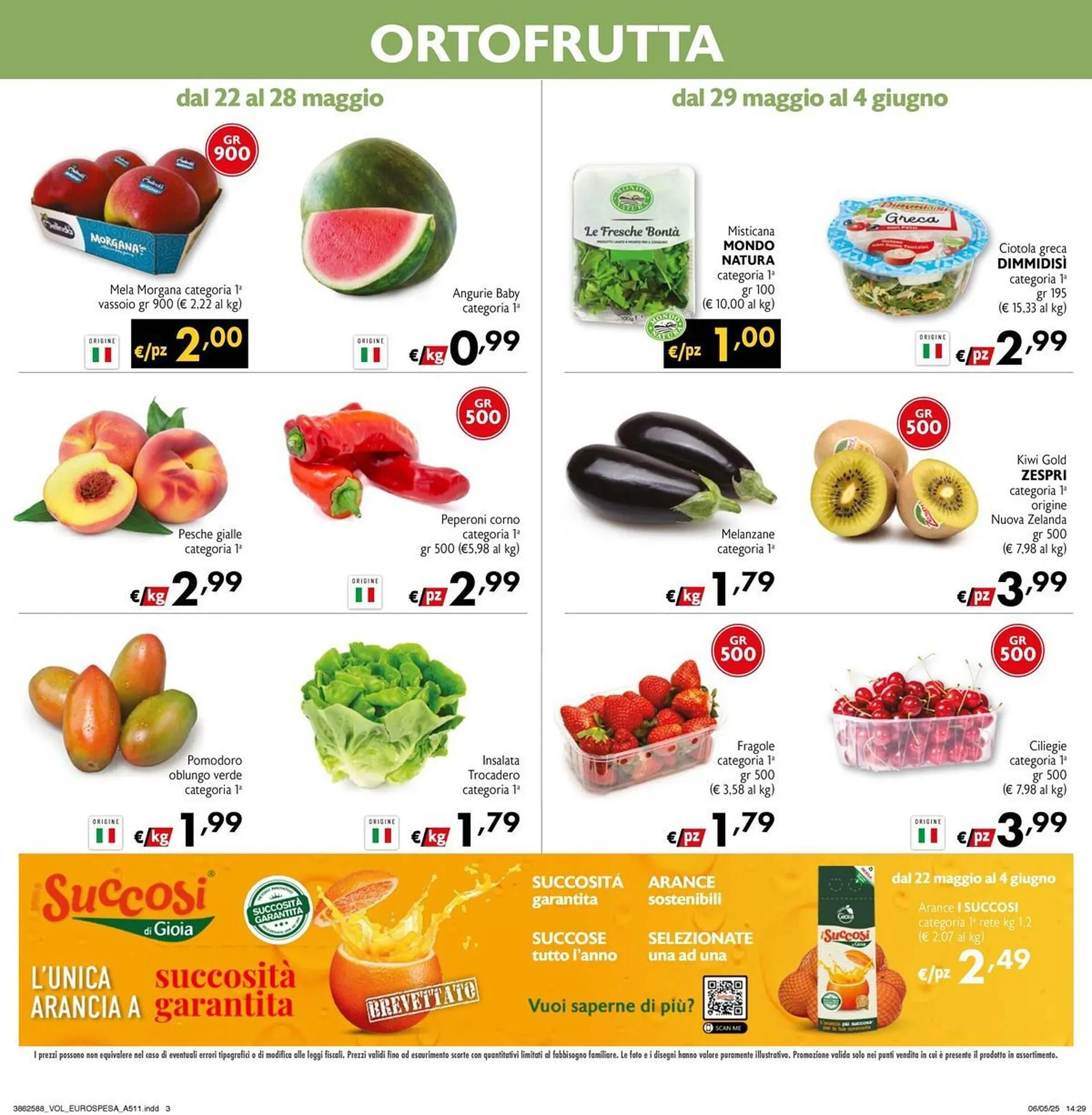 Volantino Eurospesa da 22 maggio a 4 giugno di 2025 - Pagina del volantino 3