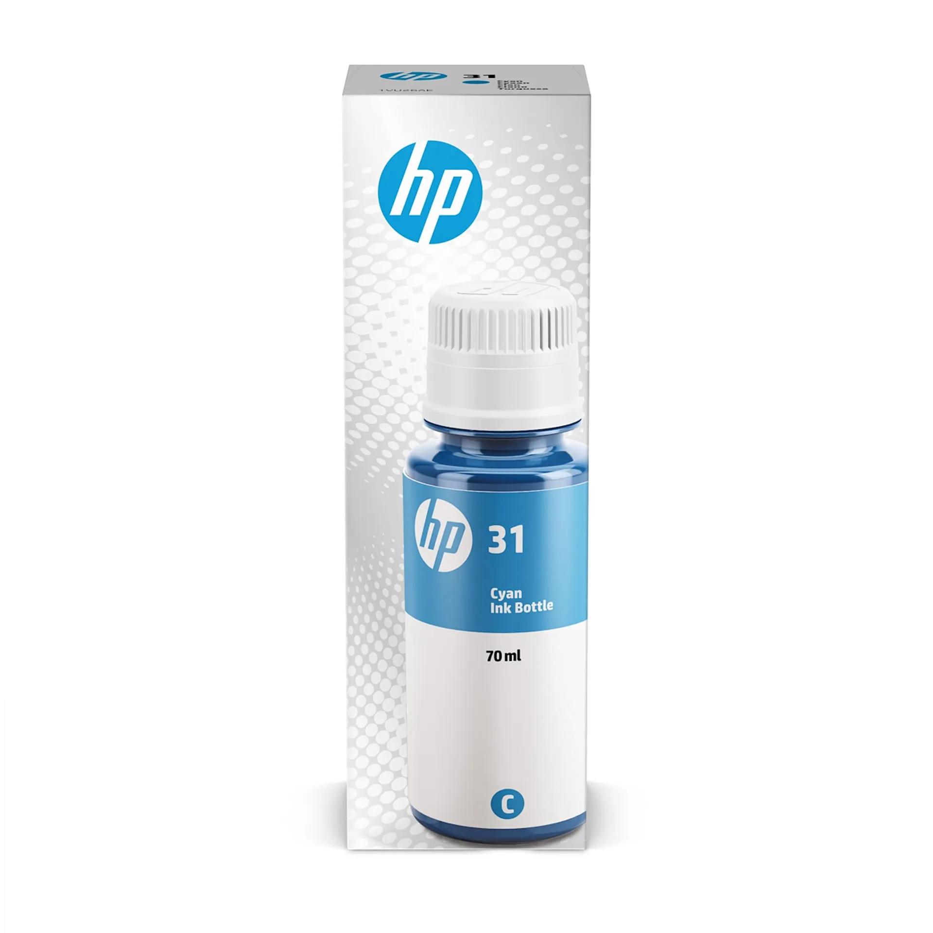 Hp Italia Spa - 31 1VU26AE Flacone di Inchiostro Termico Originale, ciano