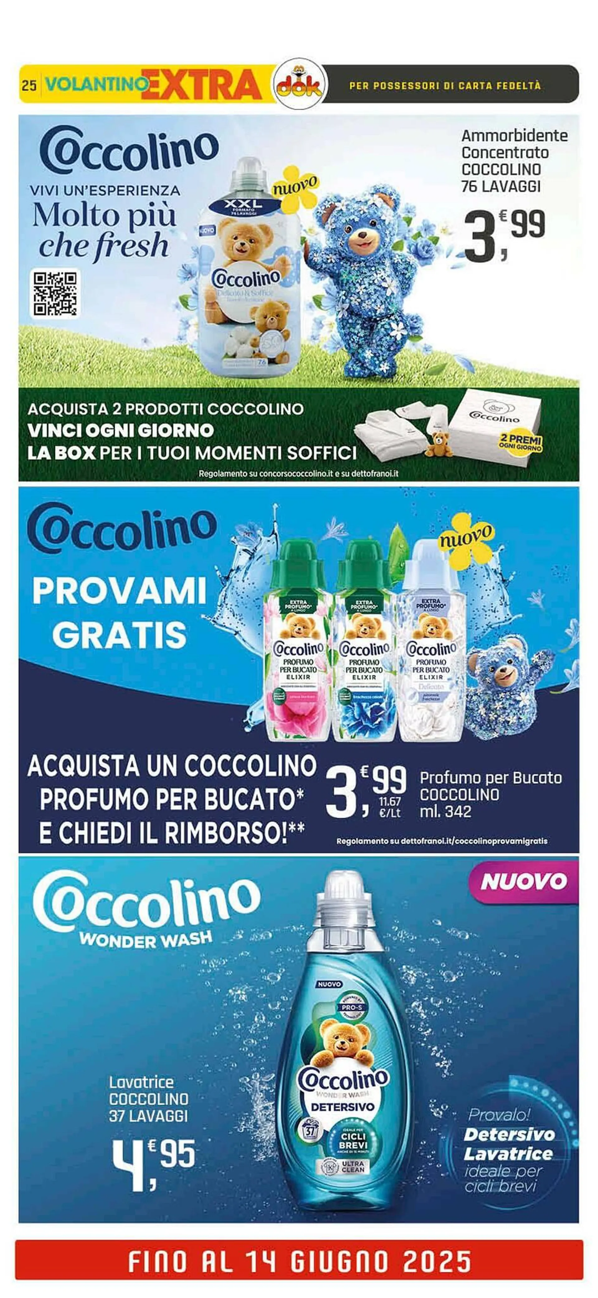 Volantino Supermercati Dok da 4 giugno a 14 giugno di 2025 - Pagina del volantino 25