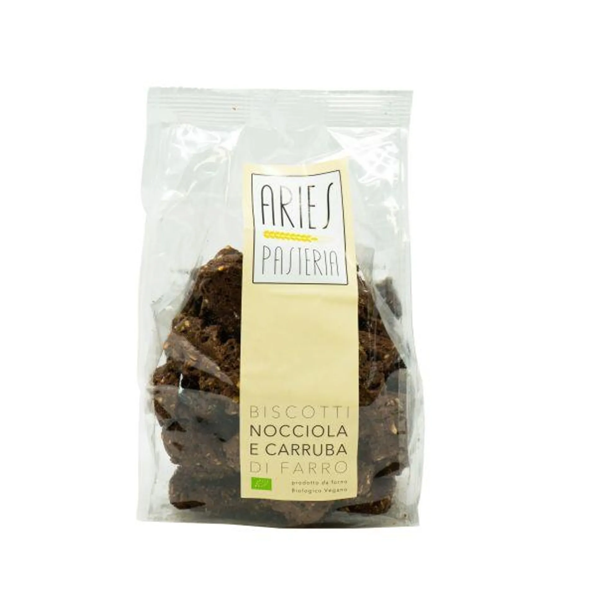 Biscotti di Farro alle Nocciole E Carruba Aries 250 G