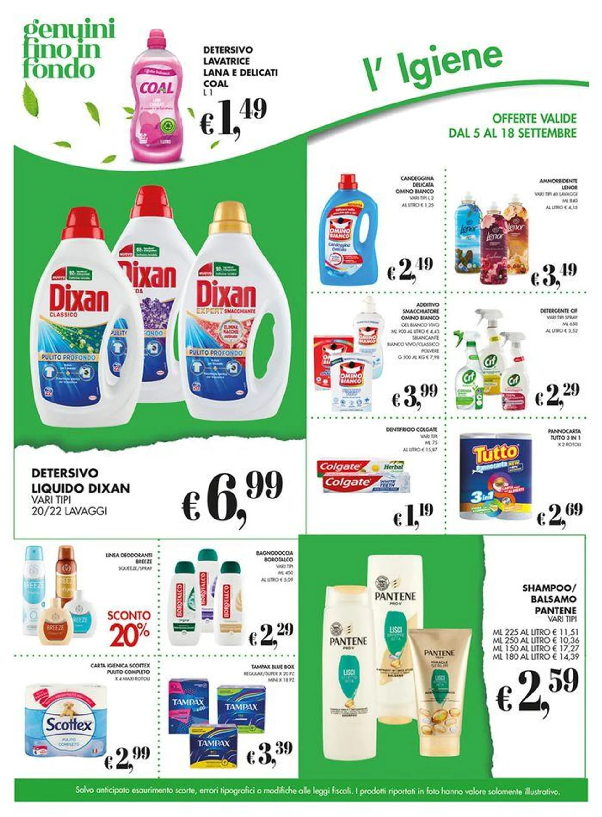 Offerte valide dal 5 al 18 settembre. - 15