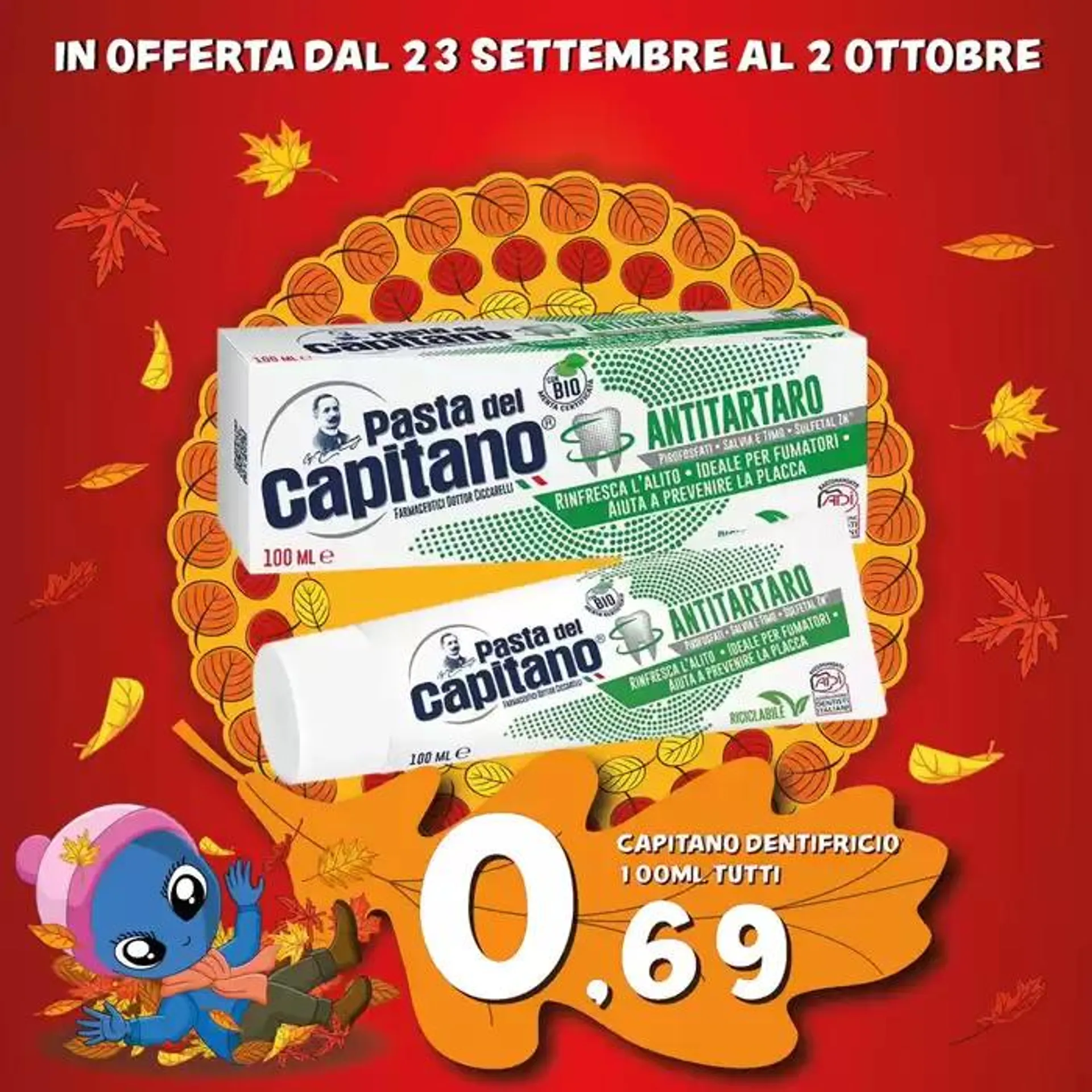 Offerta valida dal 23 settembre al 2 ottobre. da 25 settembre a 2 ottobre di 2024 - Pagina del volantino 24