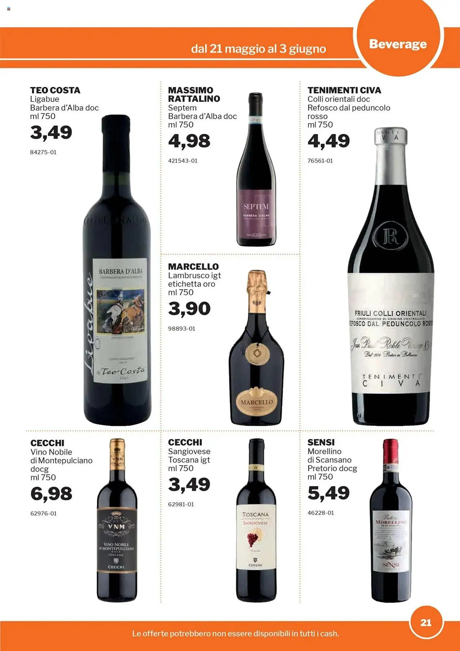 Volantino GrosMarket da 21 maggio a 3 giugno di 2025 - Pagina del volantino 21