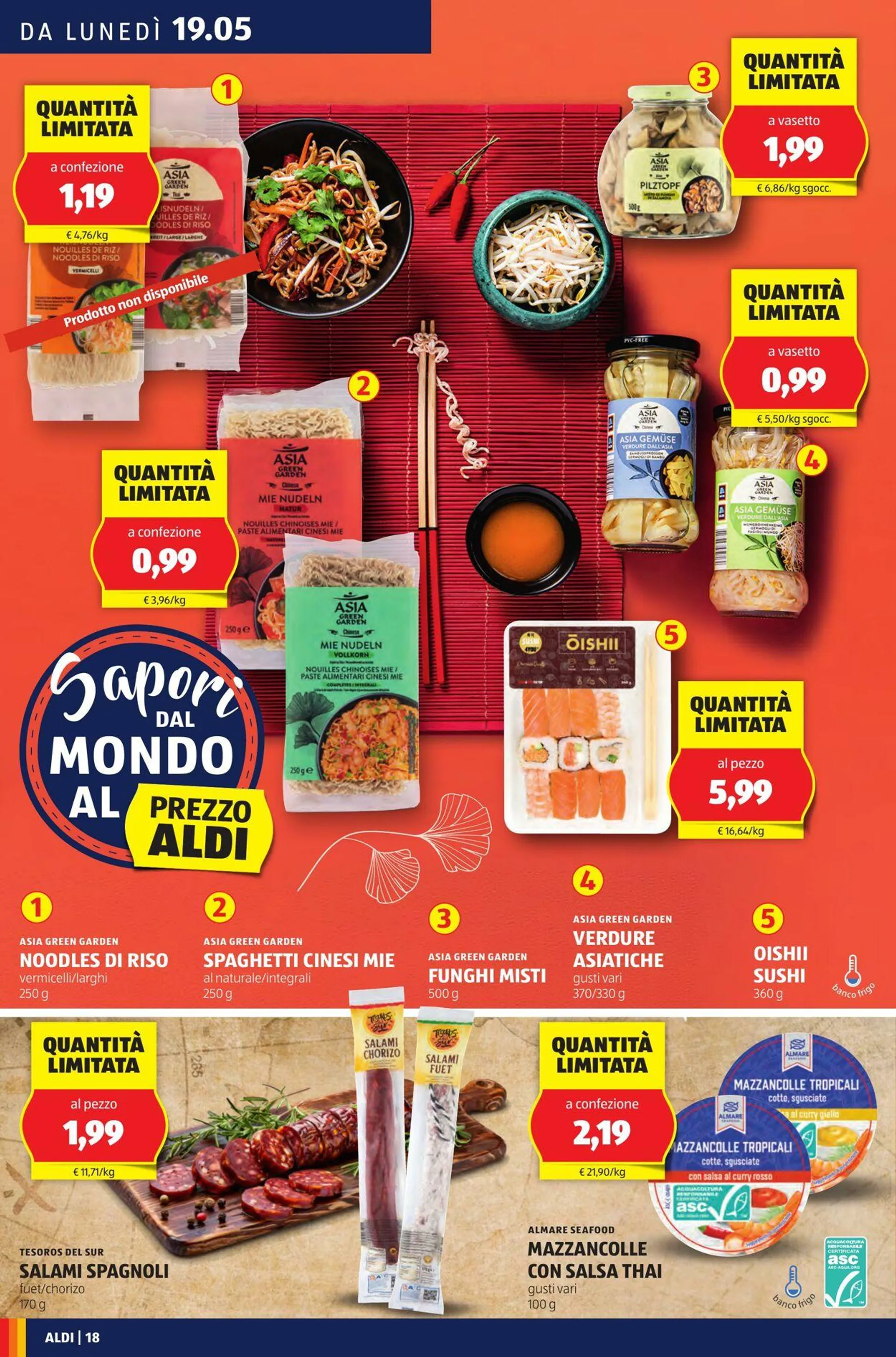 Aldi Volantino attuale da 19 maggio a 25 maggio di 2025 - Pagina del volantino 18