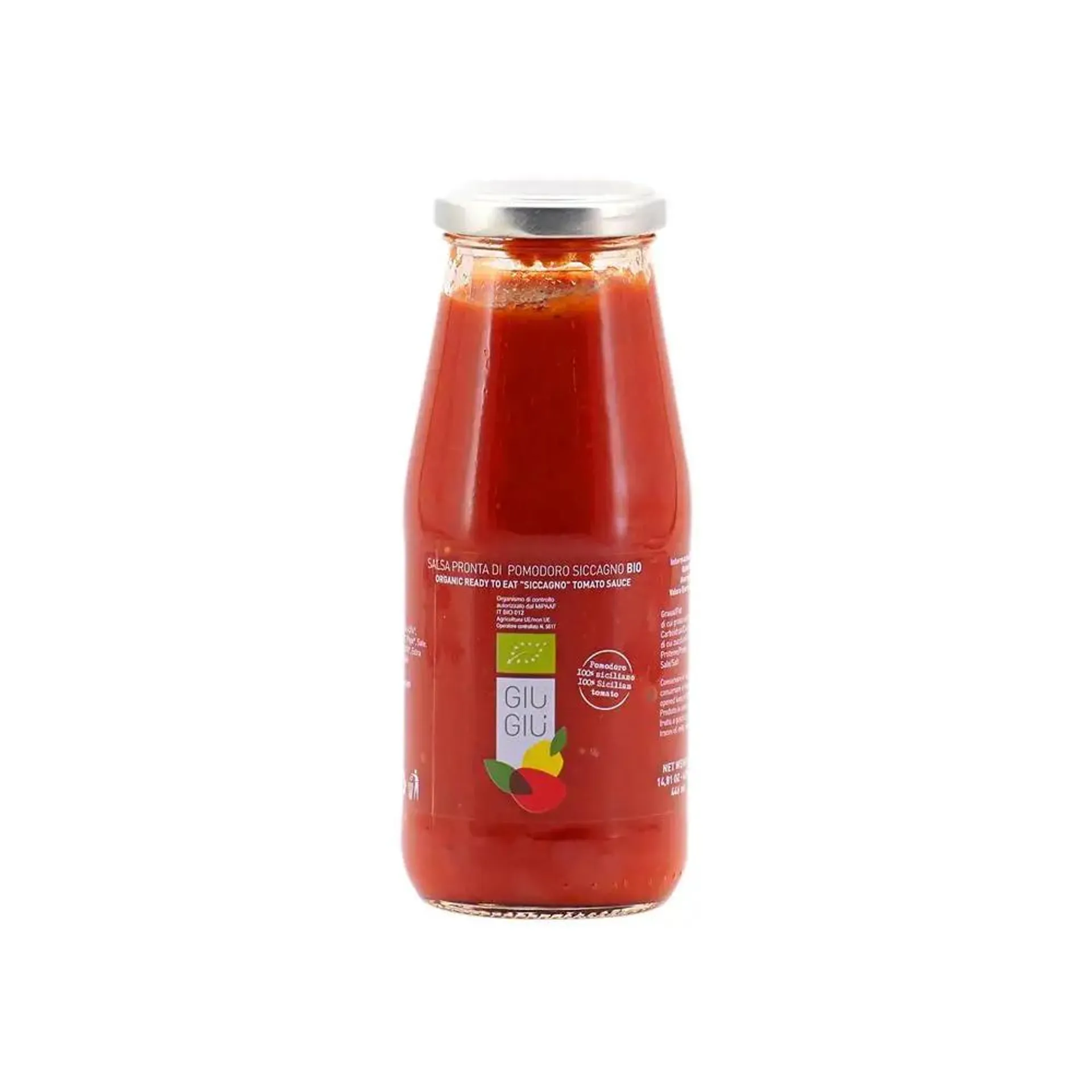 Giù Giù Salsa di pomodoro siccagno bio gr.420