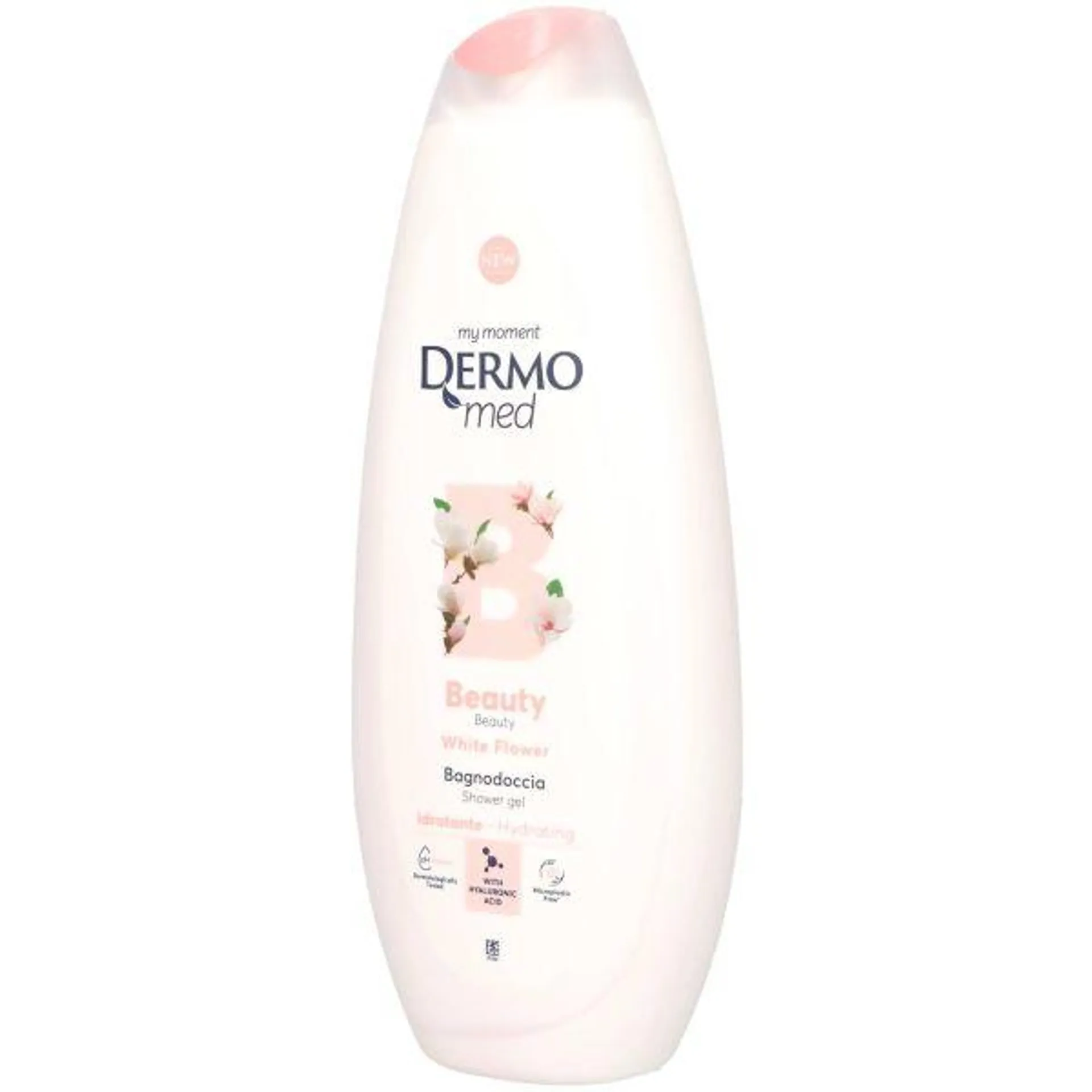 BAGNOSCHIUMA DERMOMED BEAUTY WHITE FLOWER 650ML