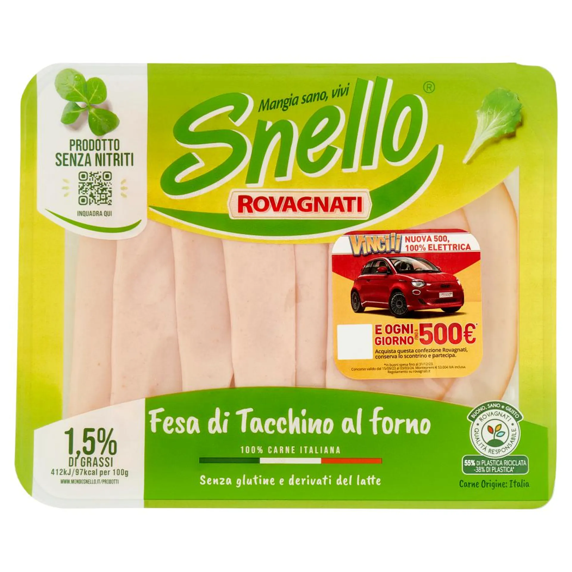 Rovagnati Snello Fesa di Tacchino al forno 100,0 g