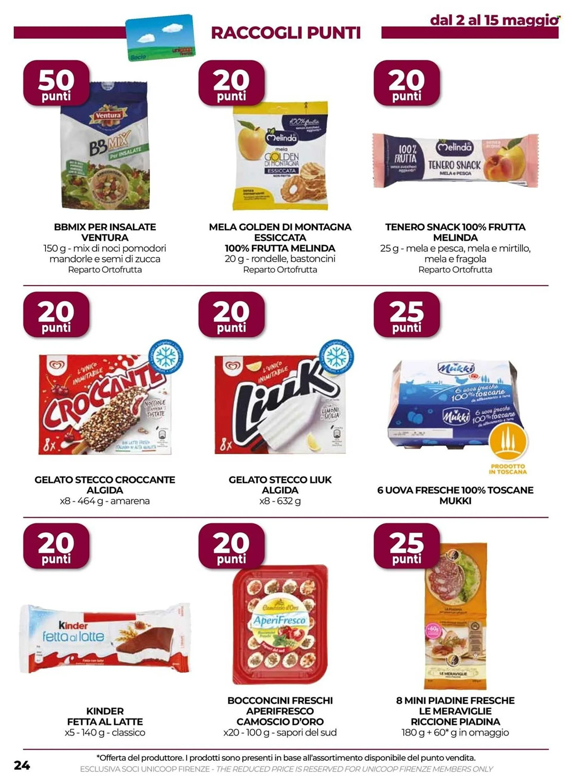 Volantino Unicoop da 22 aprile a 6 maggio di 2025 - Pagina del volantino 24
