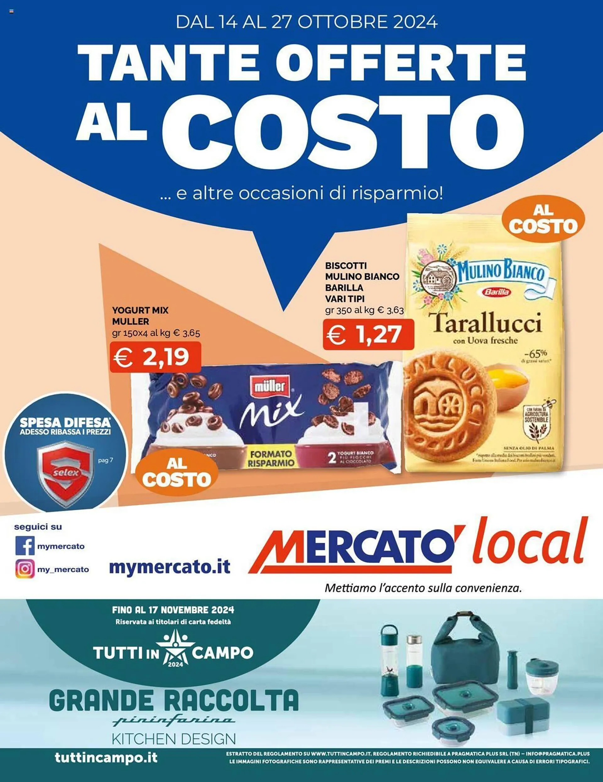 Volantino Mercatò Local da 14 ottobre a 27 ottobre di 2024 - Pagina del volantino 1