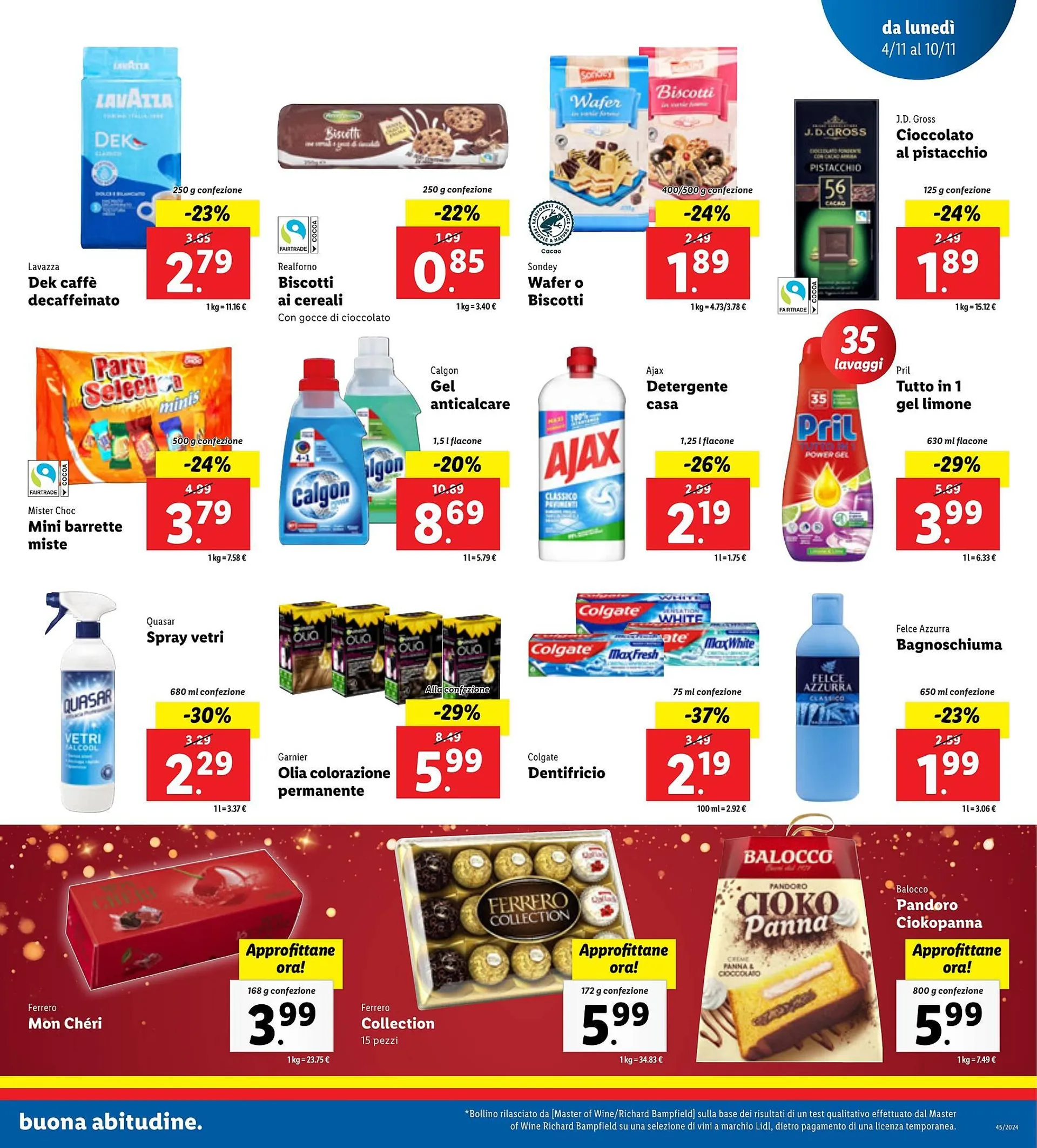 Volantino Lidl da 4 novembre a 10 novembre di 2024 - Pagina del volantino 17