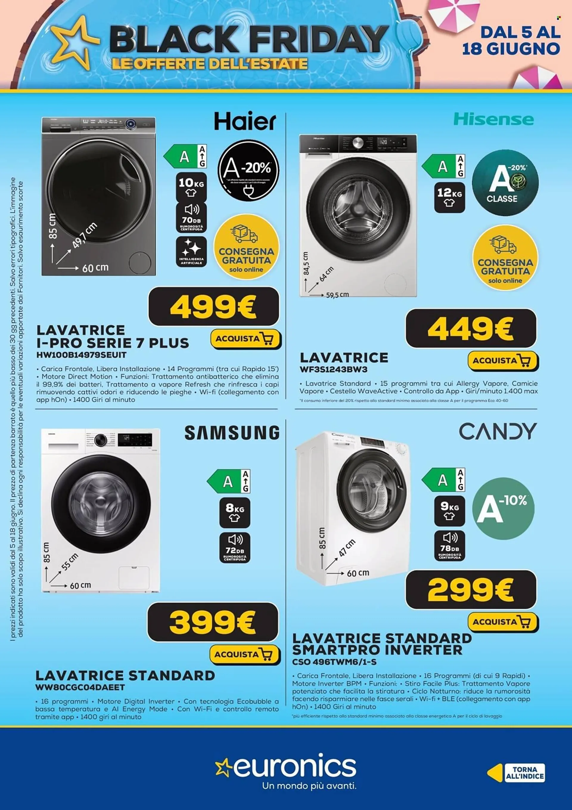 Volantino Euronics da 5 giugno a 18 giugno di 2025 - Pagina del volantino 26