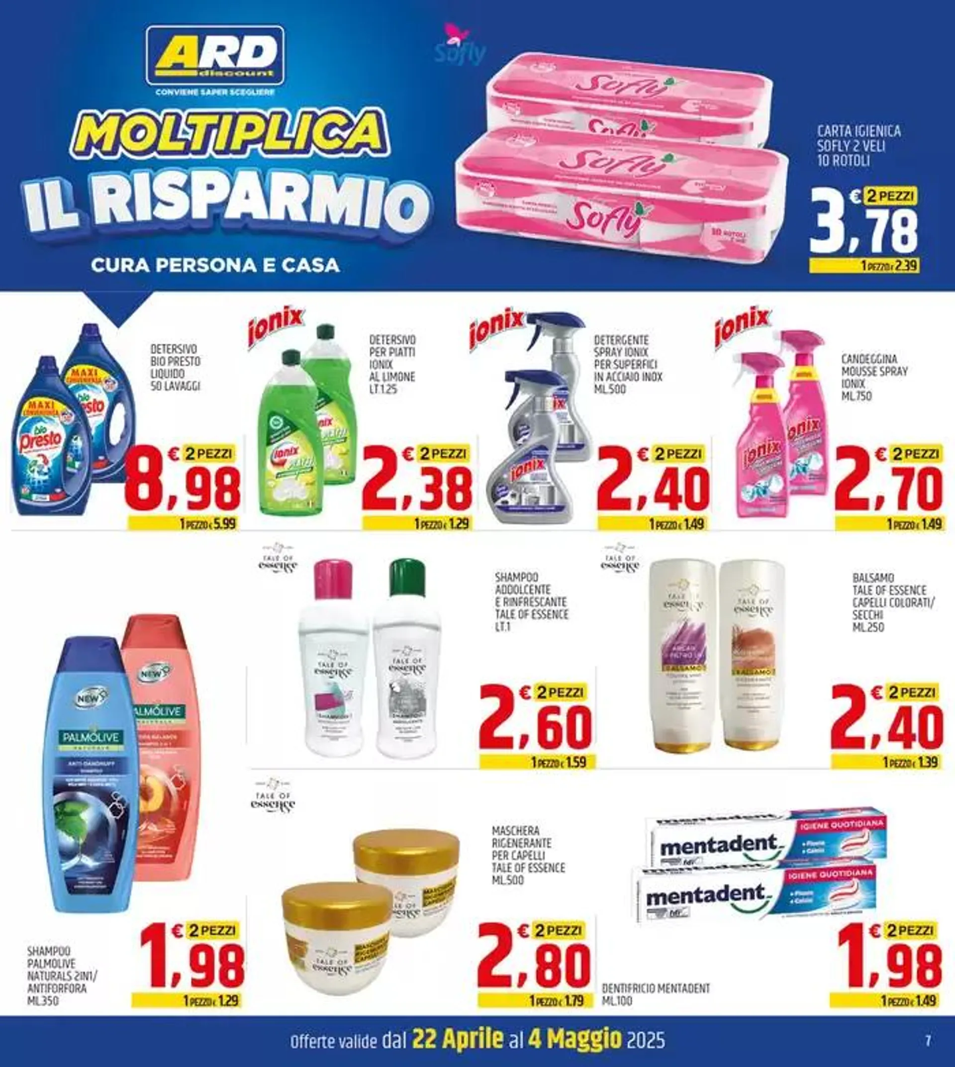 Moltiplica il risparmio da 22 aprile a 4 maggio di 2025 - Pagina del volantino 7
